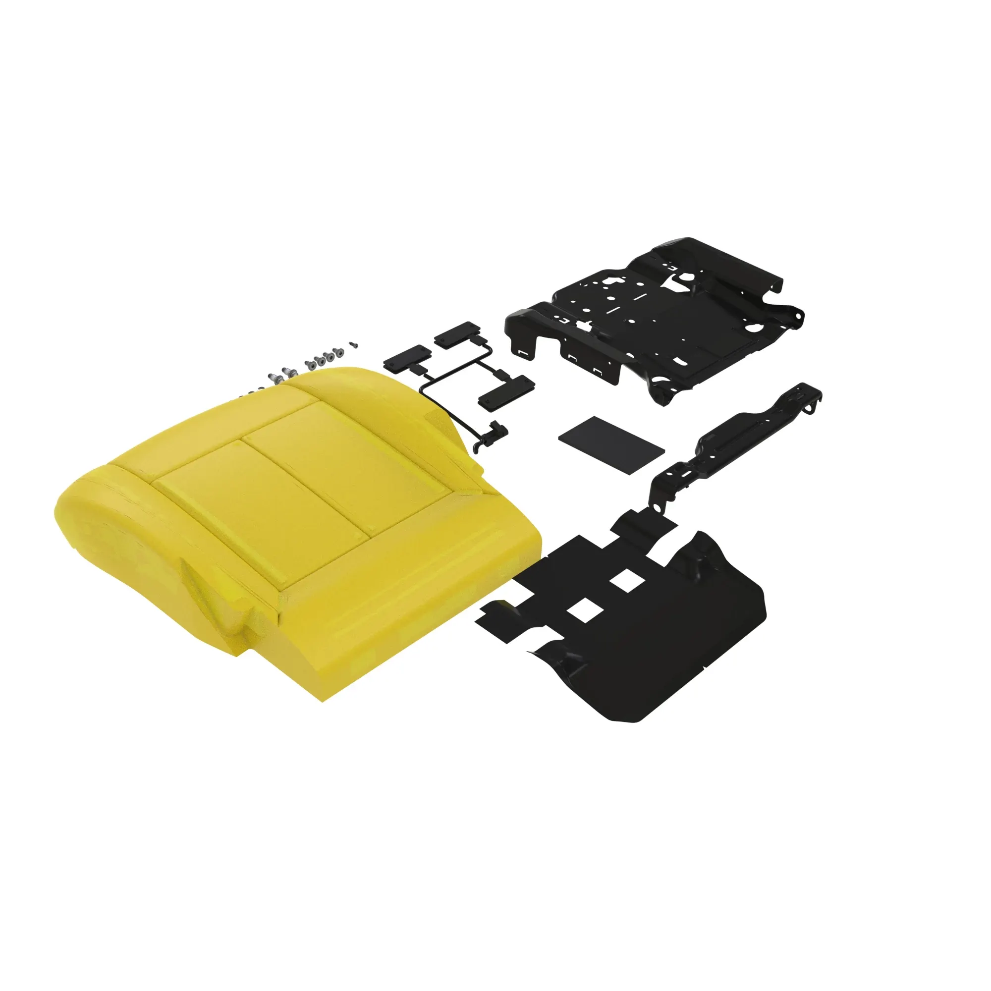 SELECT SEAT CUSHION ASSEMBLY WITH FRAME