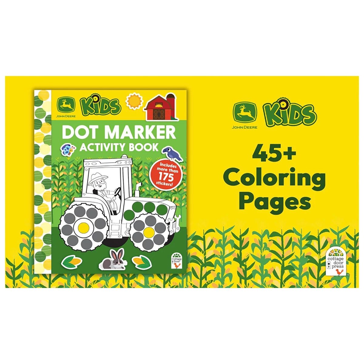 Dot Marker Activity Coloring Book for Kids and Toddlers | Shop.Deere.com