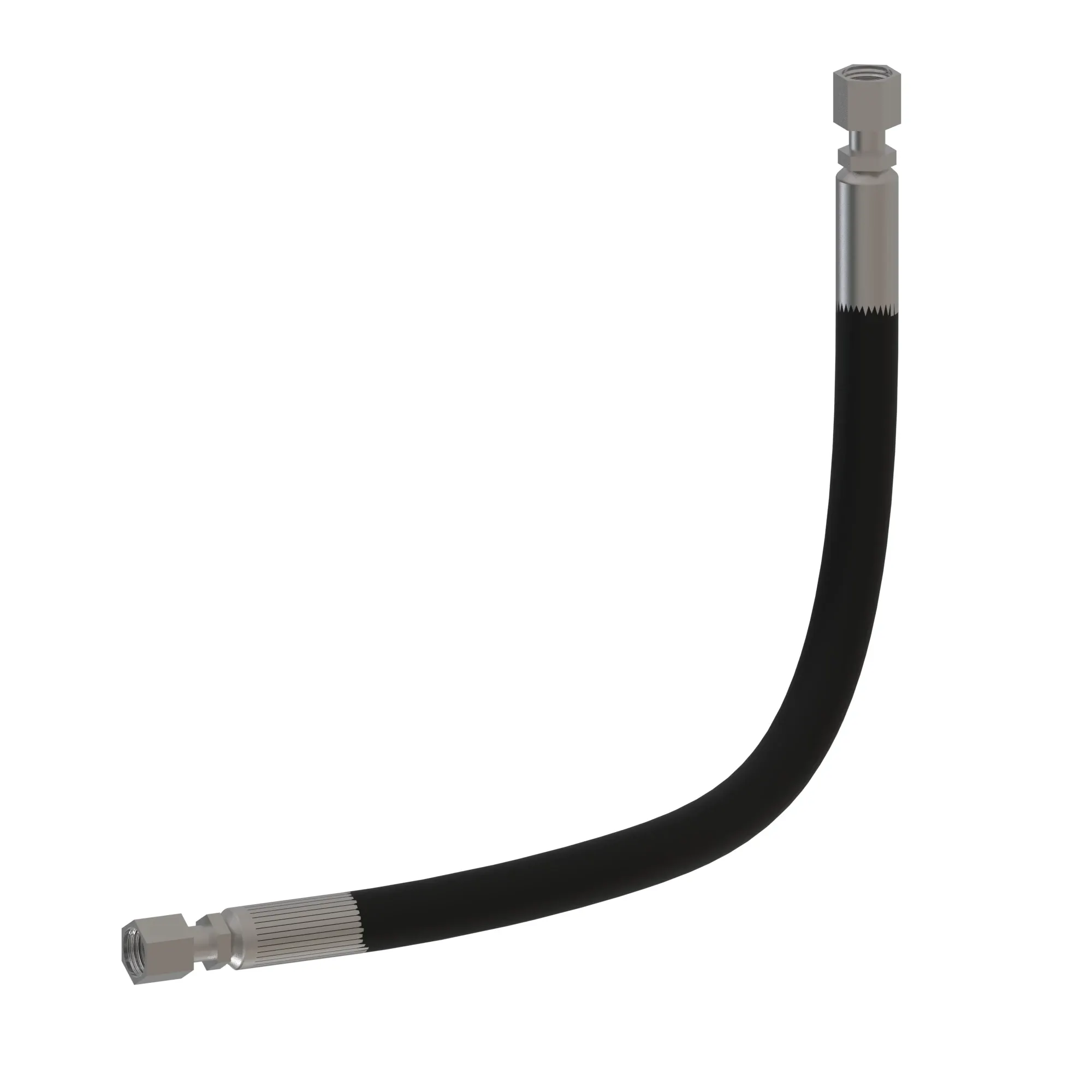 John Deere Rear Steering Plumbing Hydraulic Hose - AT341212