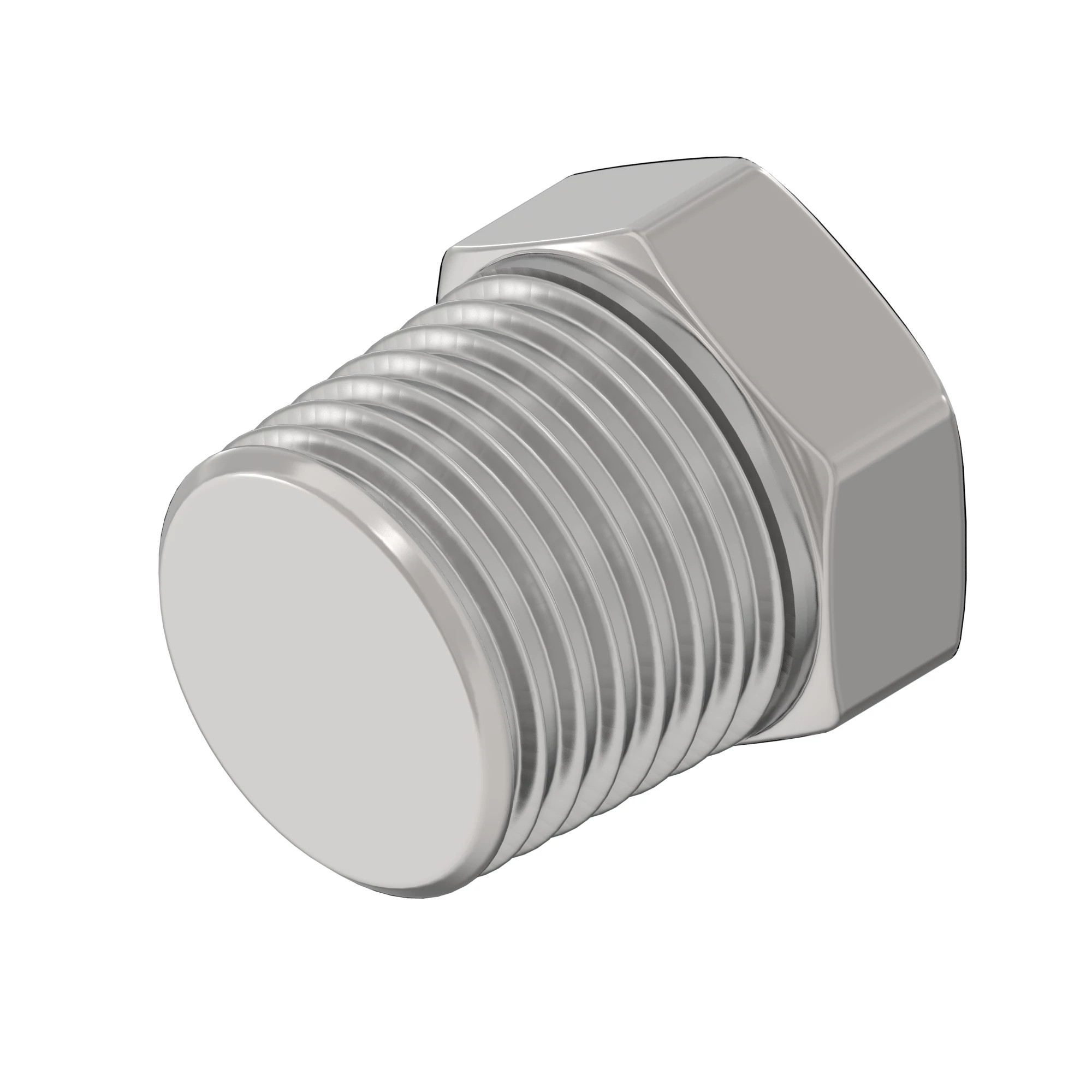 FITTING, PLUG, 1/4-19 BSPT