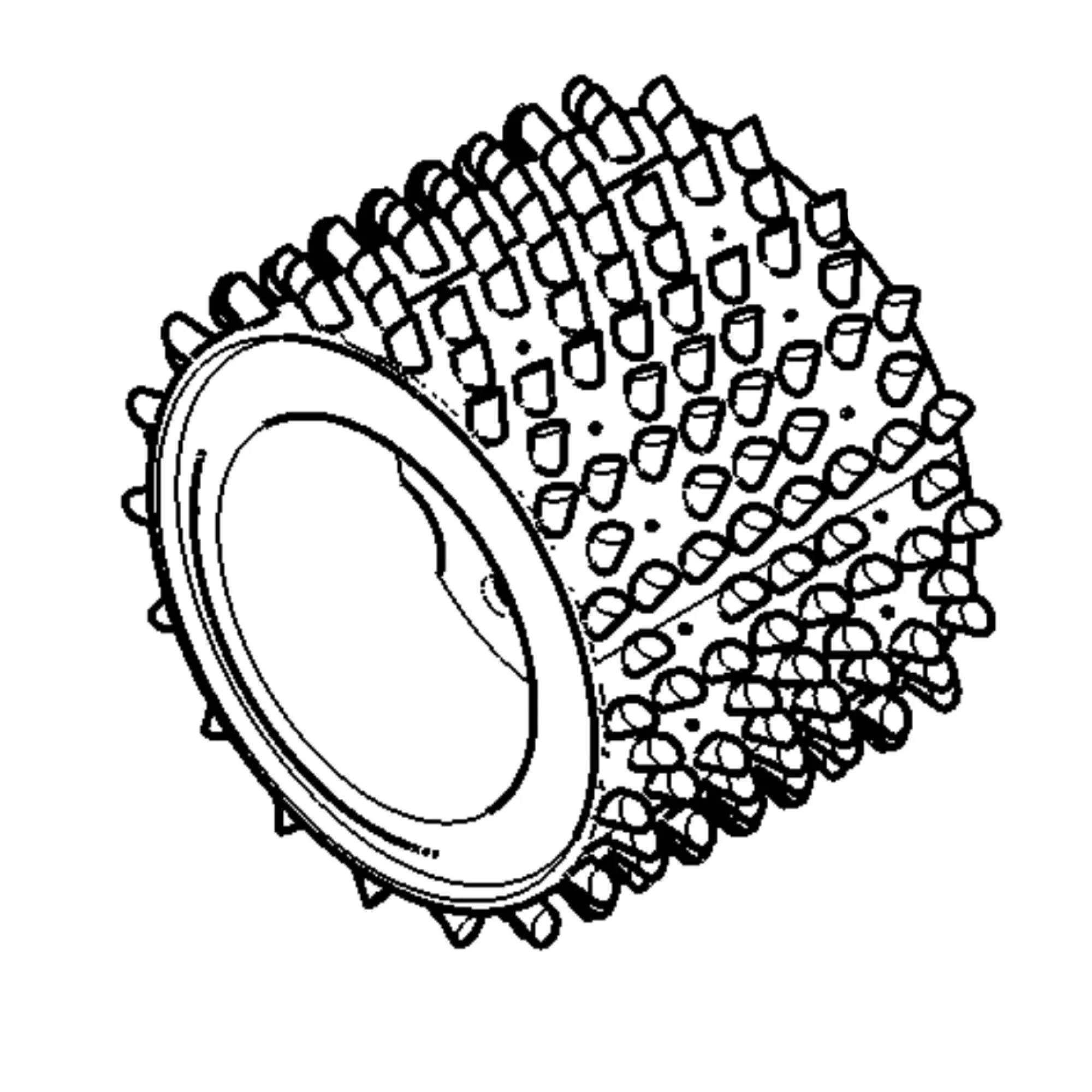 John Deere Feed Roller - F074906