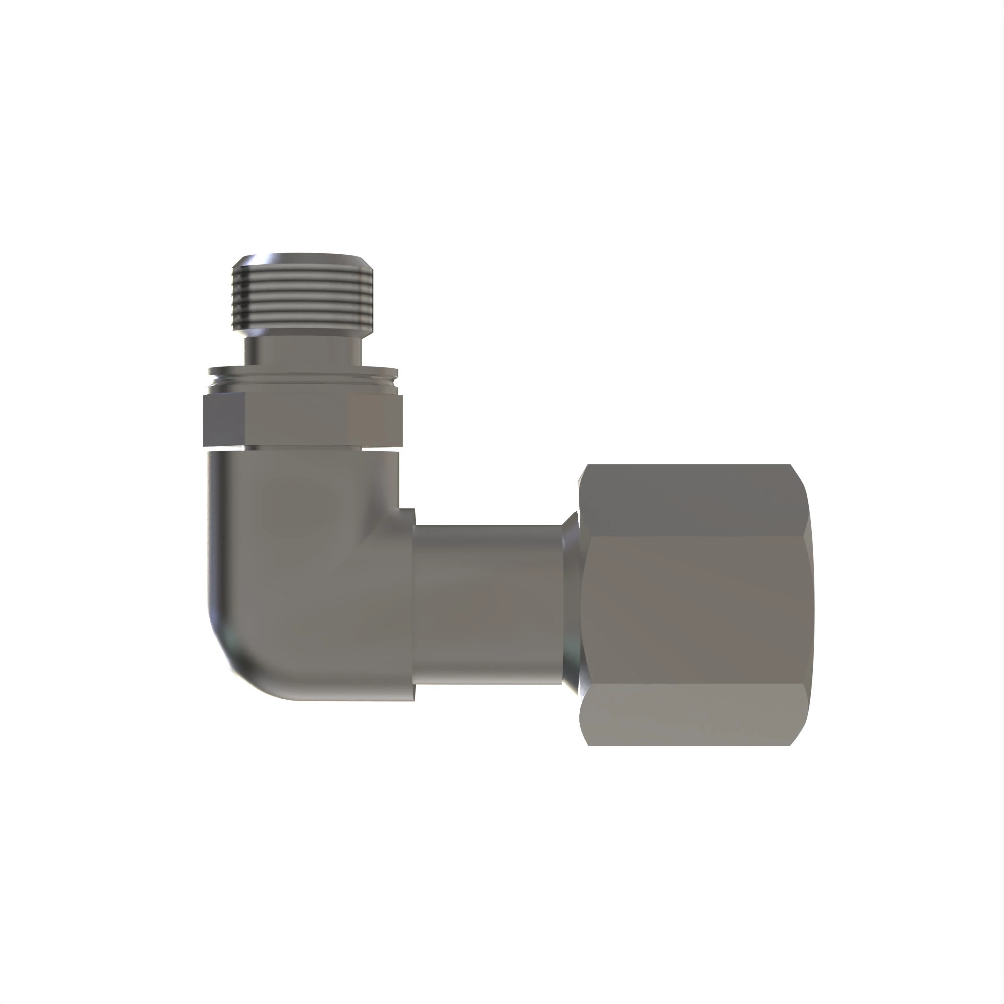 90D, STUD SWIVEL ELBOW,ORFS (SDSWE)