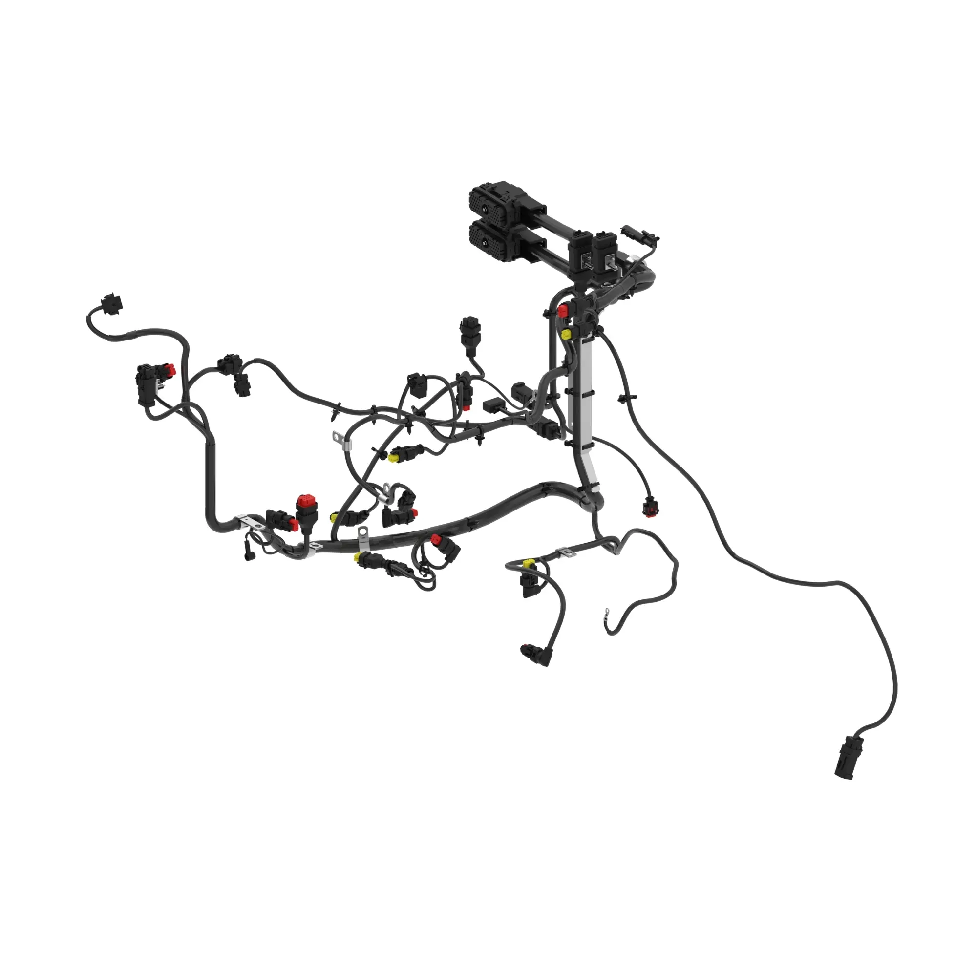 John Deere Remote Engine Control Unit Wiring Harness - DZ119538