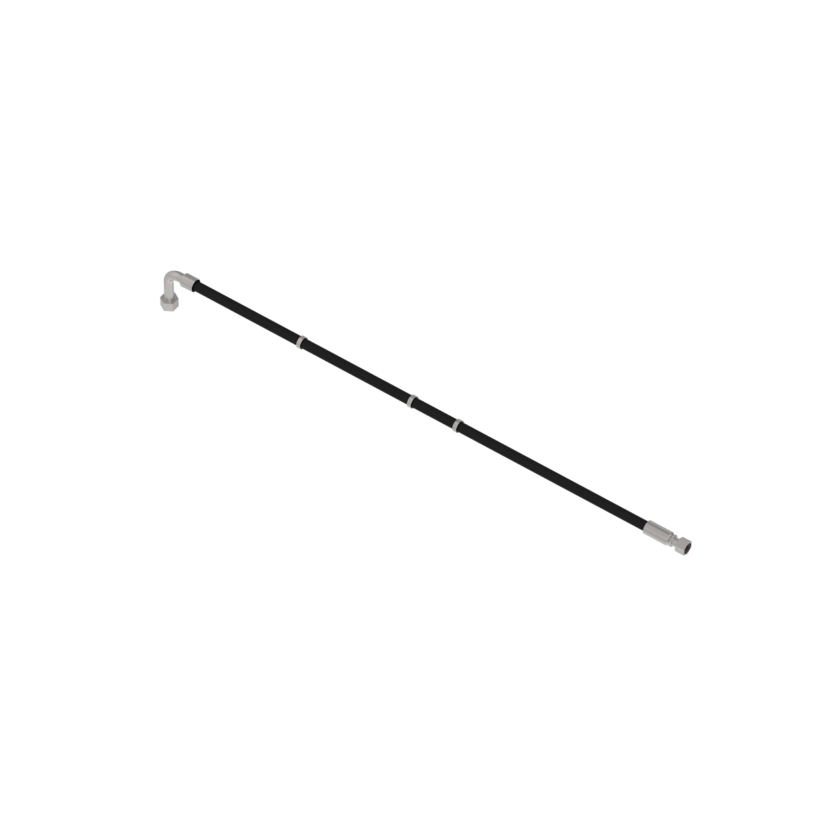 John Deere Oil Cooler to Thermal Bypass Hydraulic Hose - AN406389