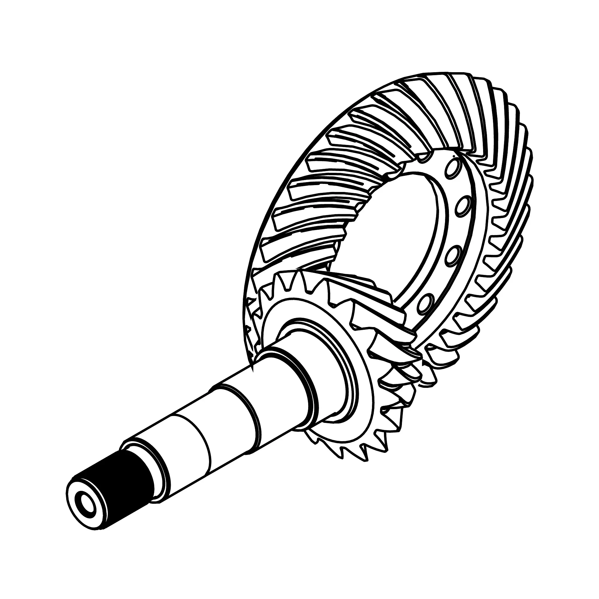 John Deere Bevel Gear Assembly - RE324088