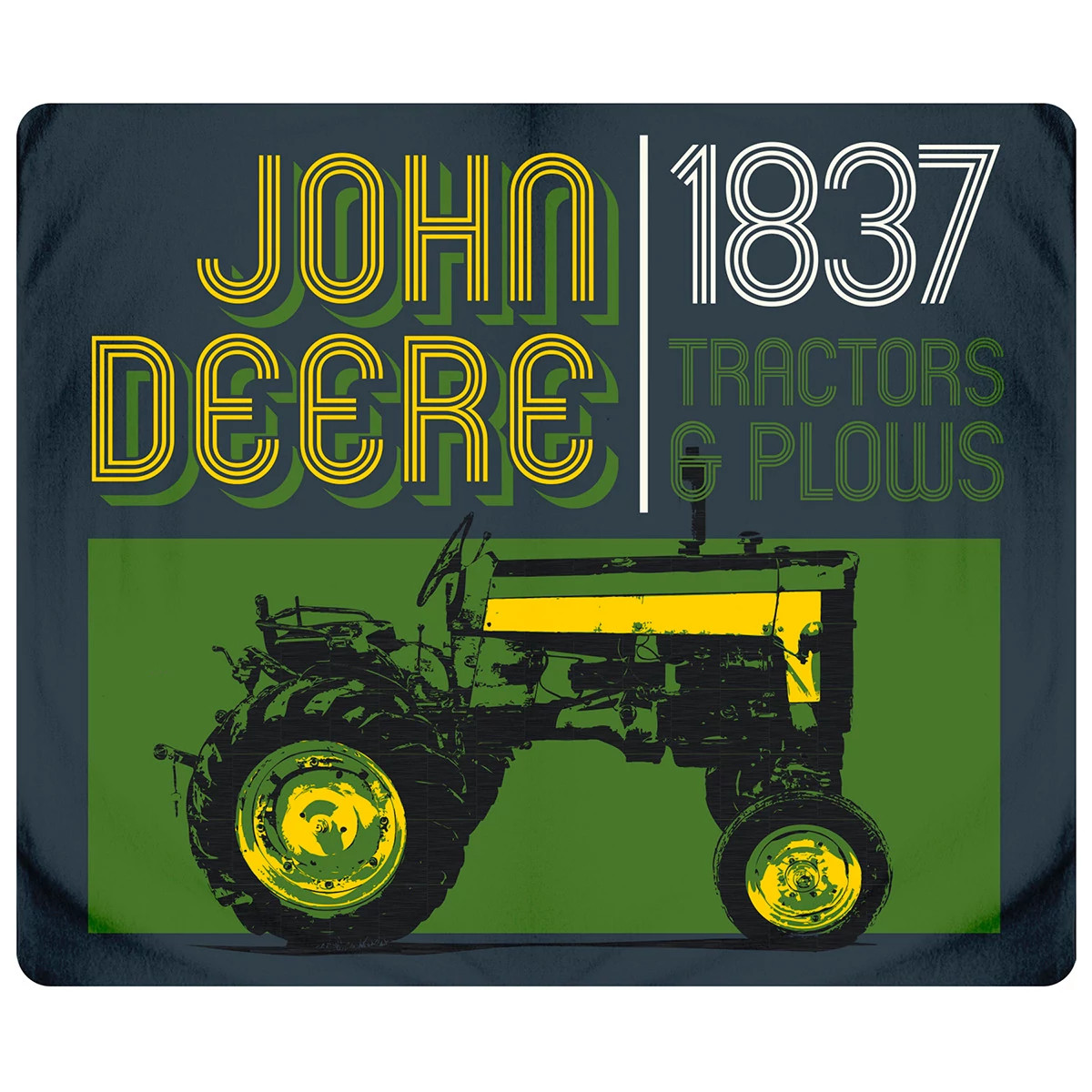 "1837 Tractors & Plows Blanket"