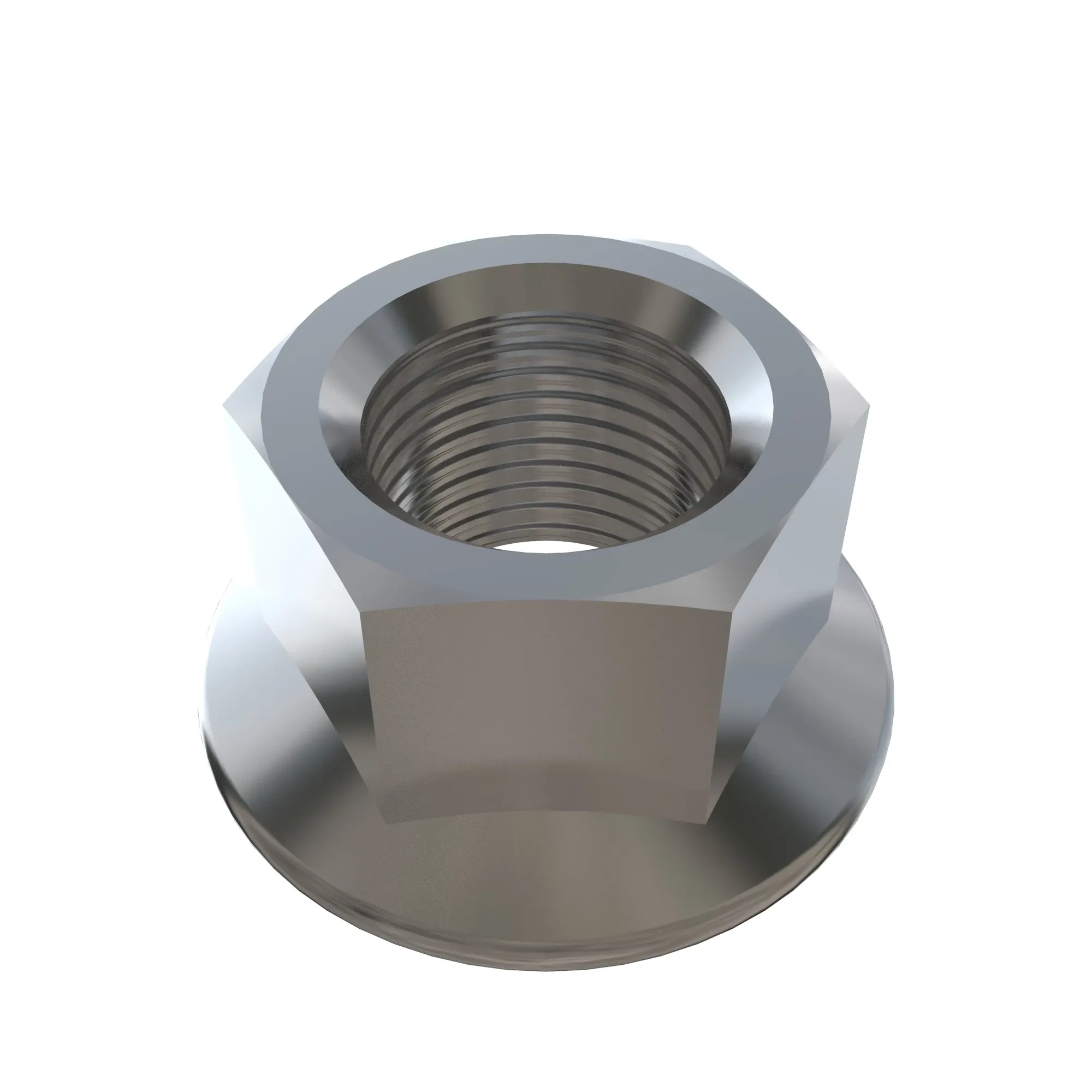NUT, METRIC, HEX FL, SELF LOCKING