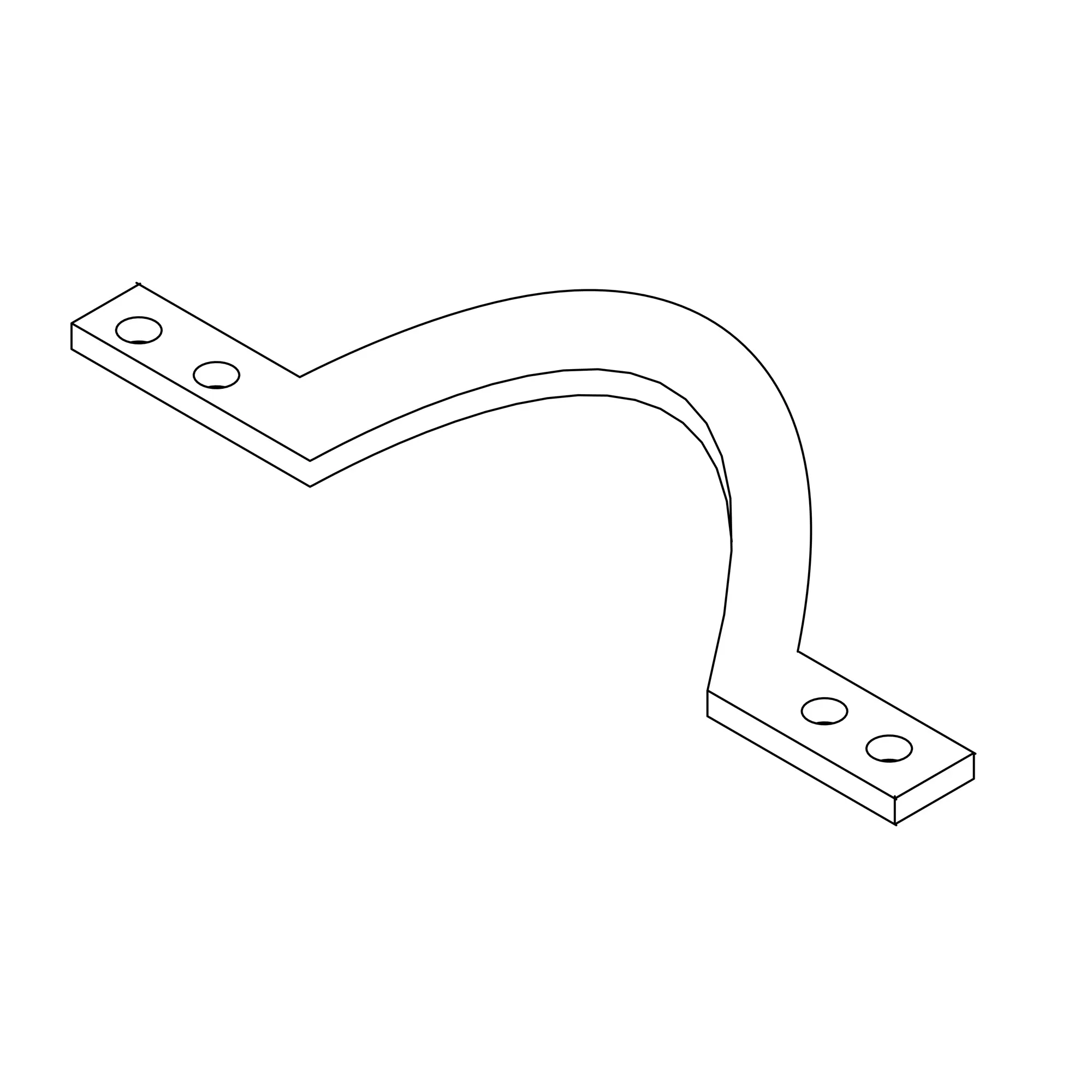 John Deere Seal Kit Brace - R312762