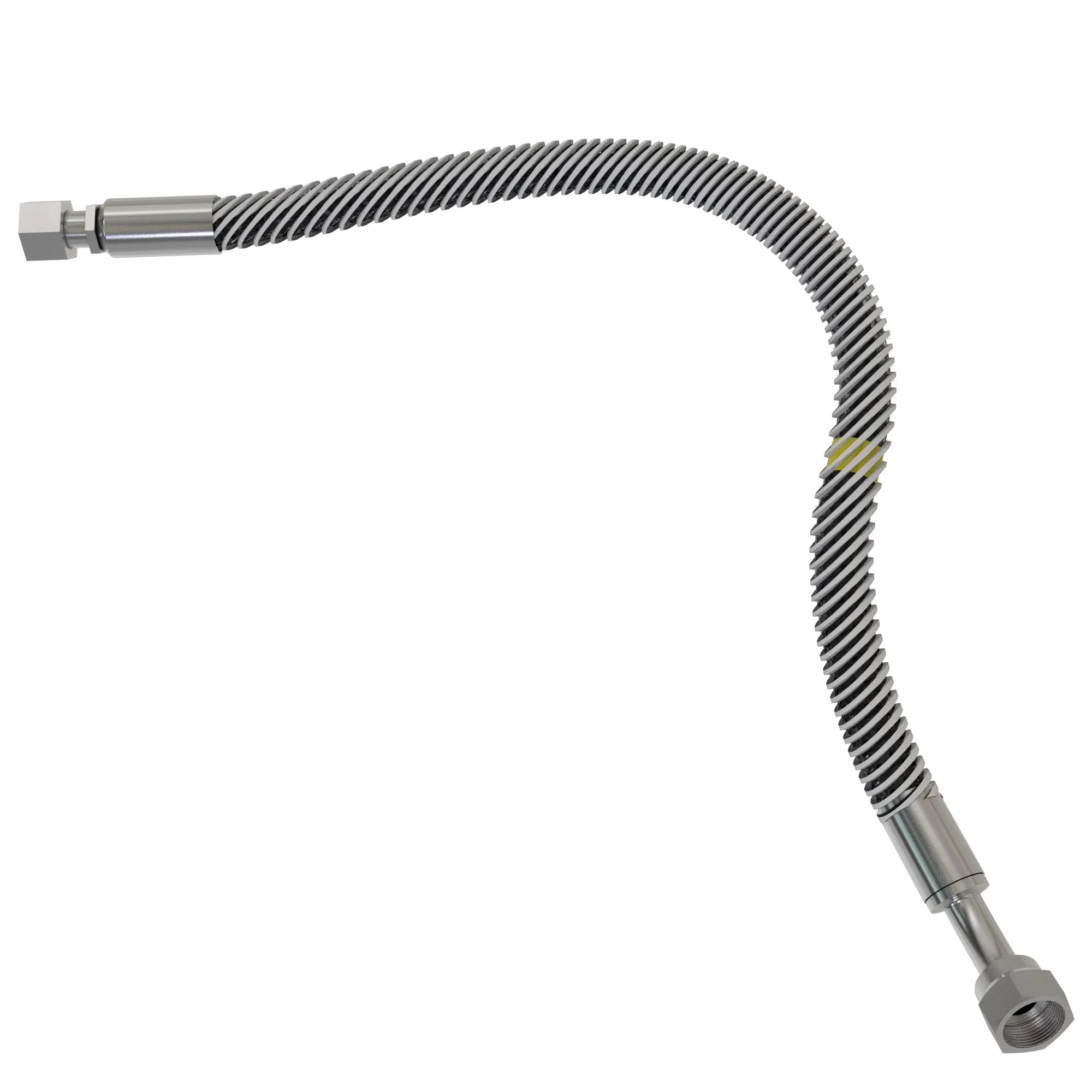 John Deere Steering Valve Return Hydraulic Hose - TA17762