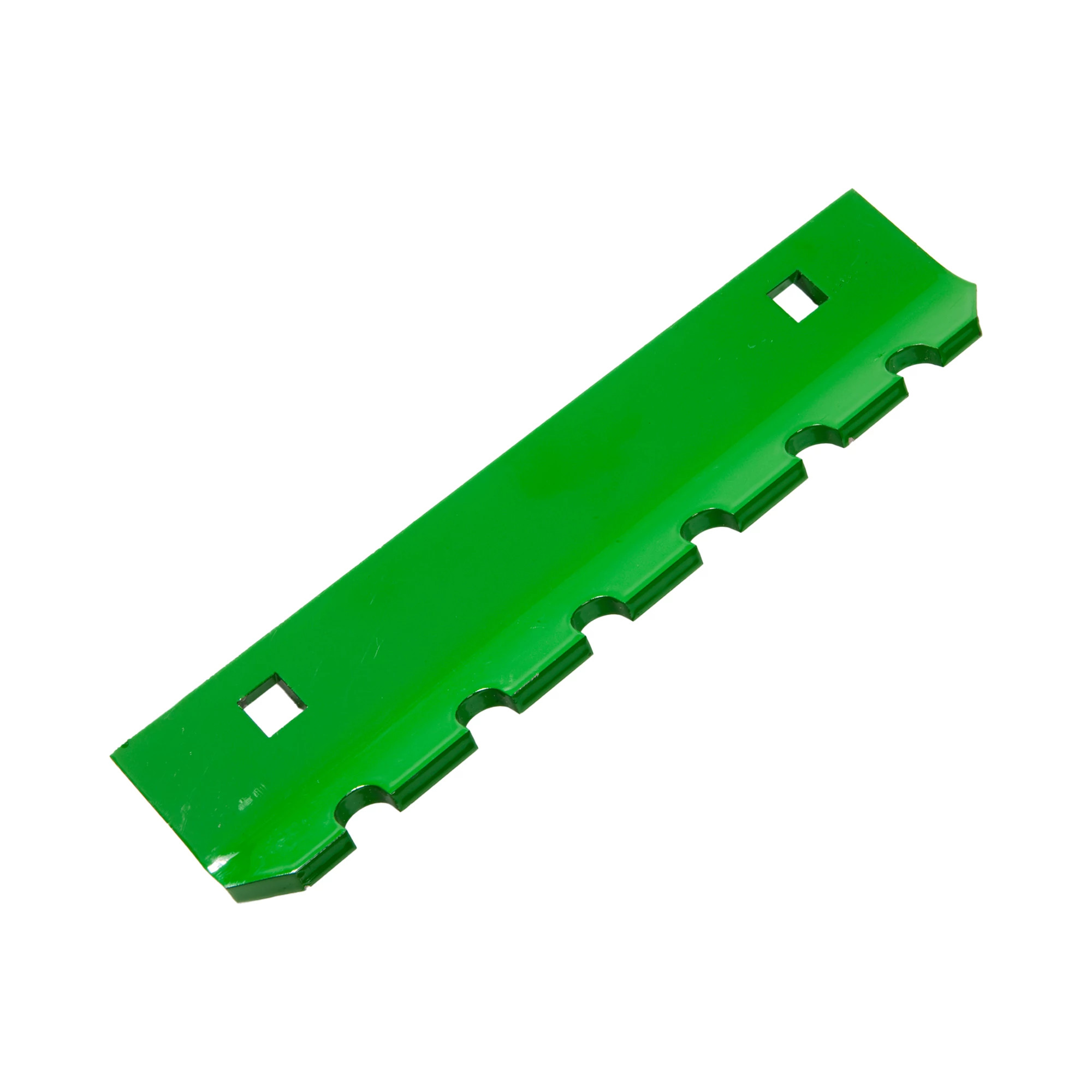 John Deere Feed Accelerator Swept Back Serrated Wear Plate - H201914