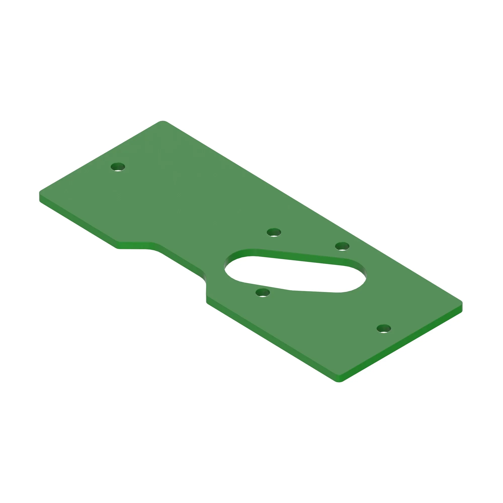 John Deere Front Hitch Valve and Line Bracket - R312650