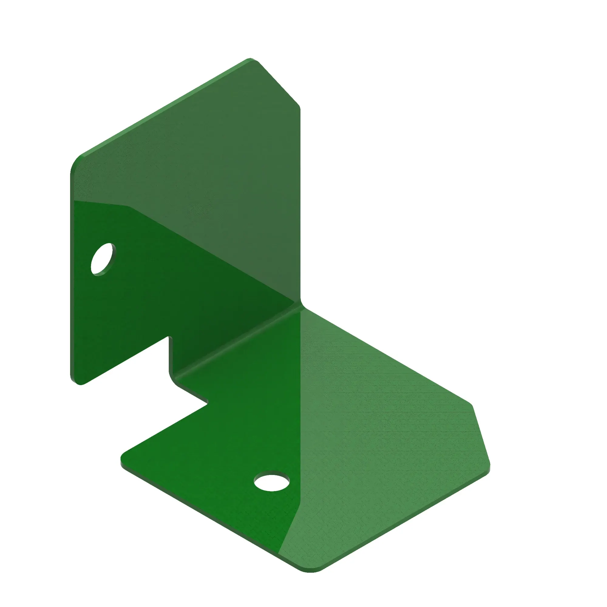 John Deere Trash Plate, Cleaner Trash Chute - KK55968