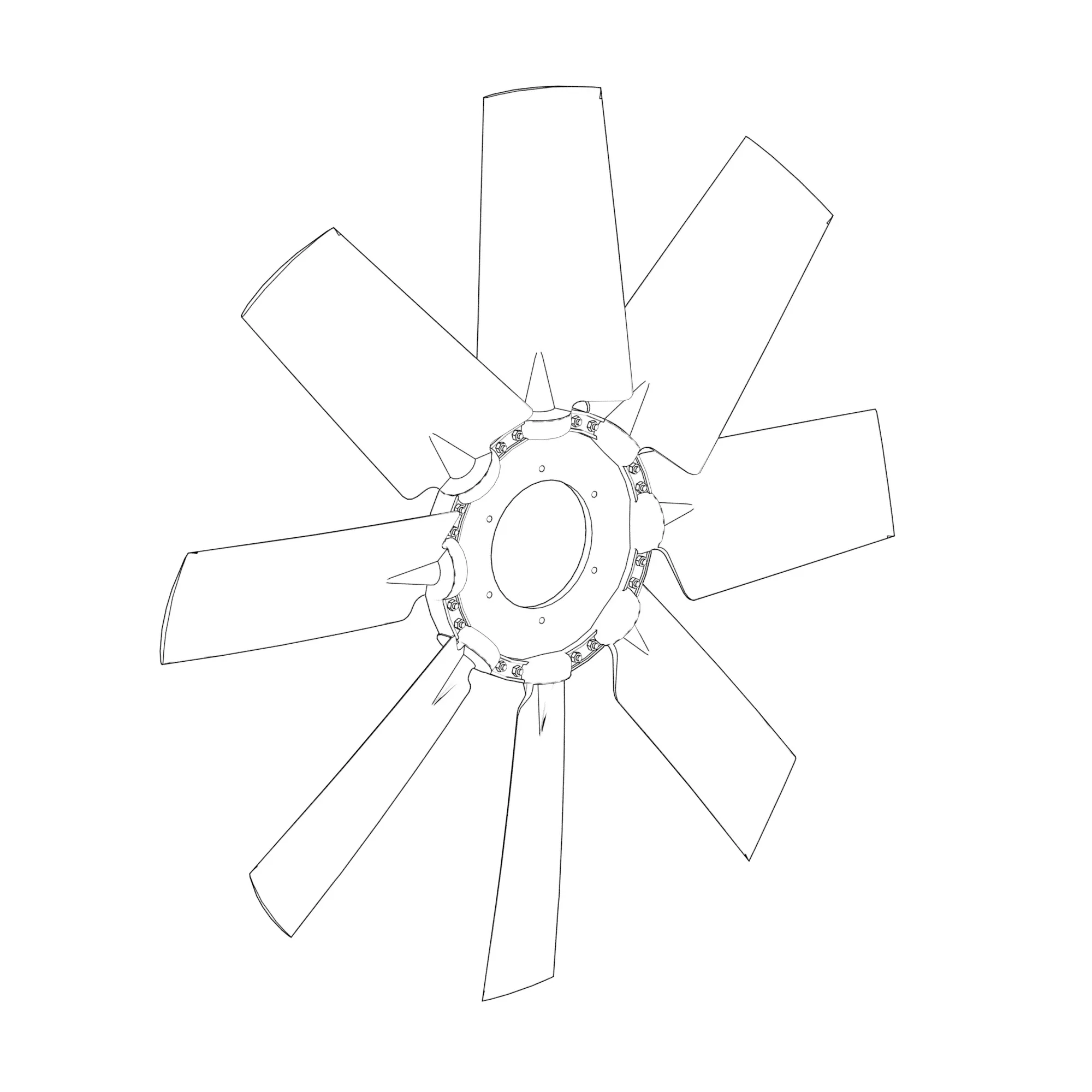 John Deere Fan - AXE42699