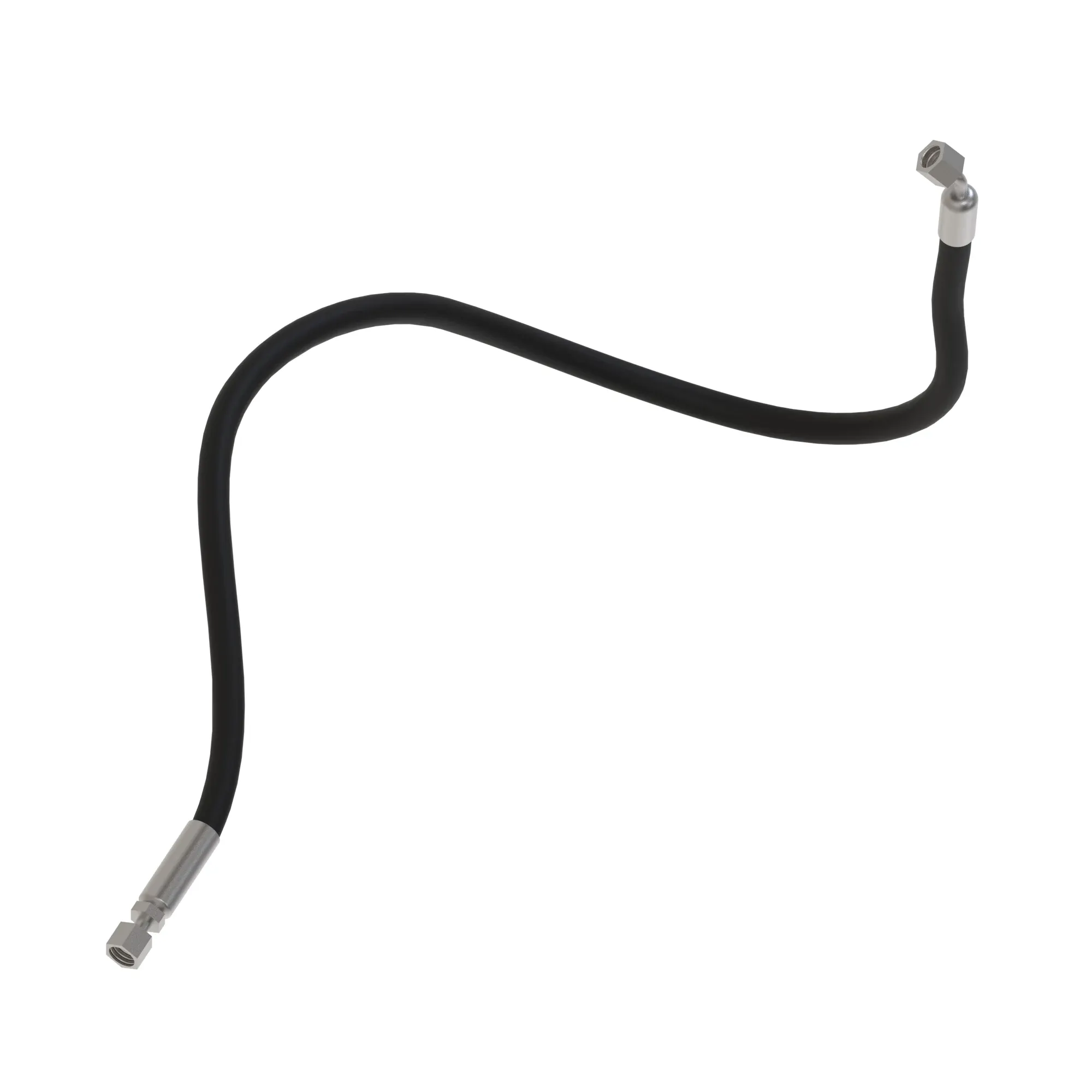 John Deere Unloading Valve Fabricated Hydraulic Hose - AT373796