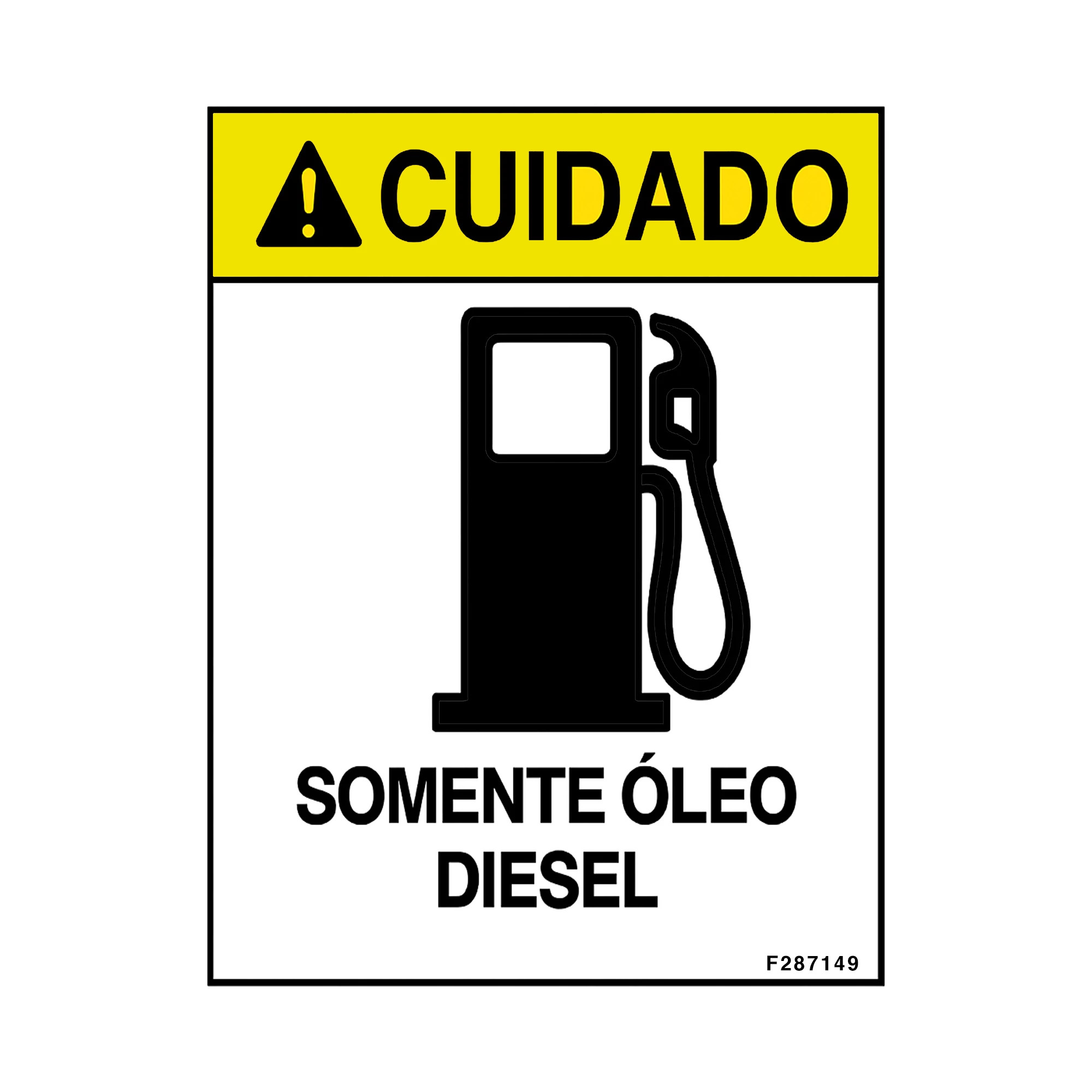 John Deere Label - F287149