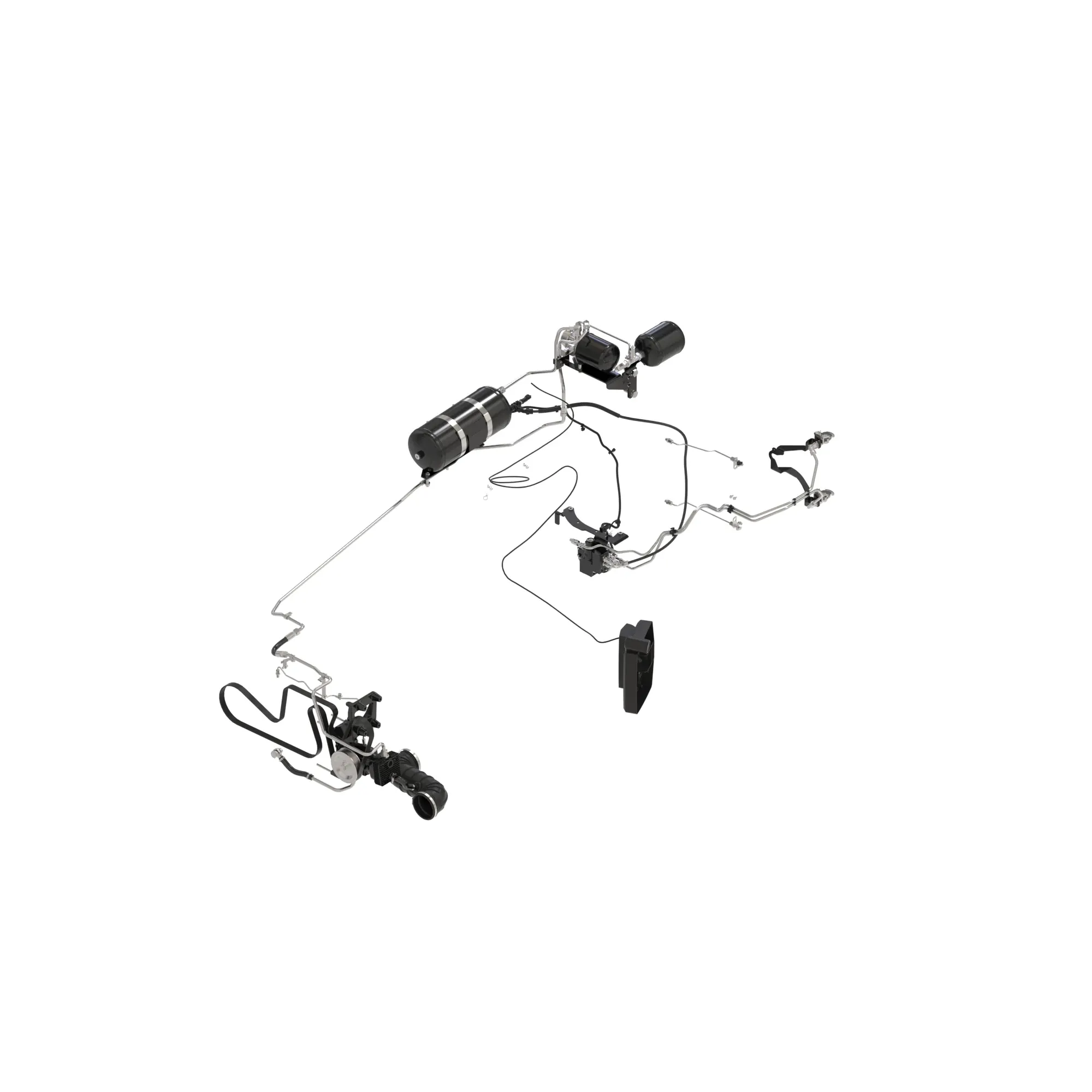 AIR TRAILER BRAKE 2L ATTACHMENT  W/ FA- BRAKE 6M MW35-45 MY17