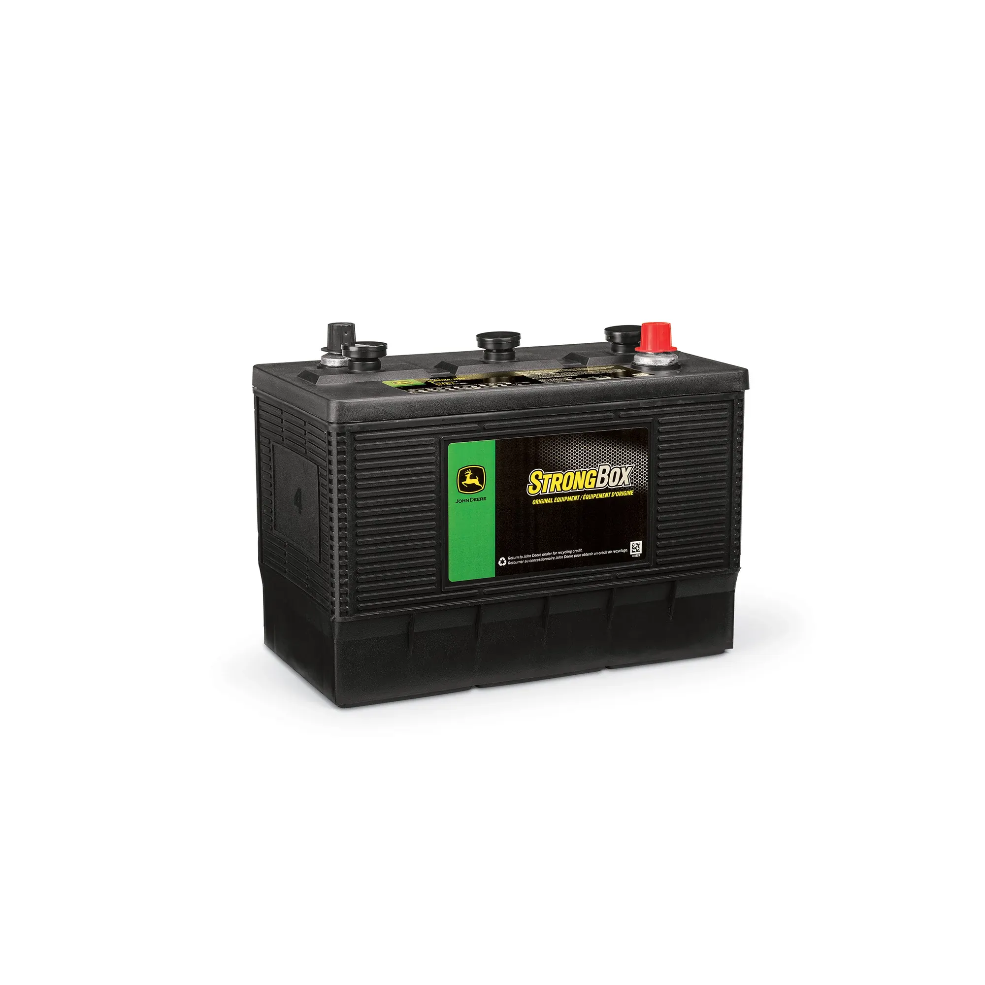 John Deere 6 Volt Battery, Wet Charged, 125 Ah, 975 CCA, 4 BCI - TY21734B