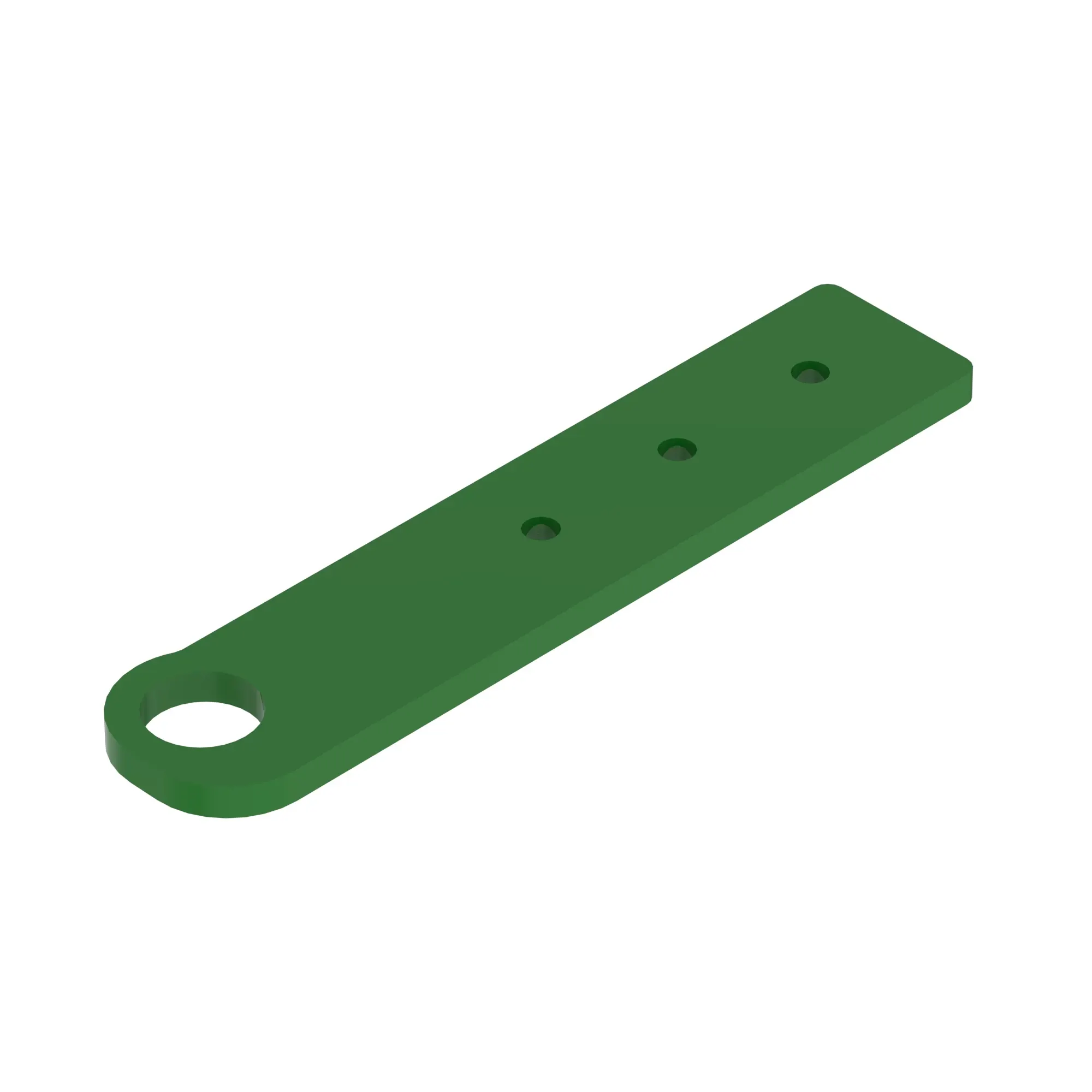 John Deere Engine Hood Plate - F651958