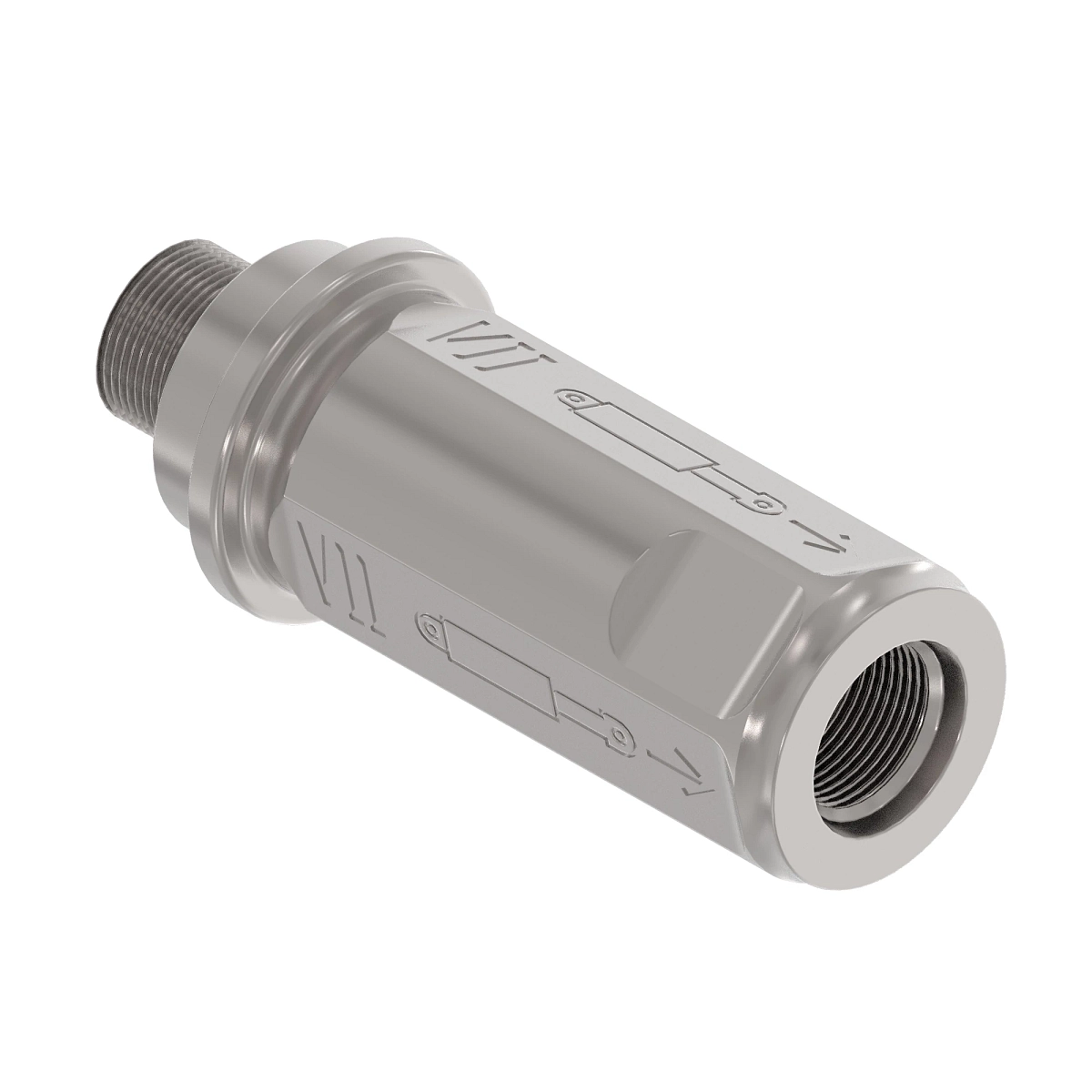 Adapter Fitting, -8 Scv 7 Supply Gr