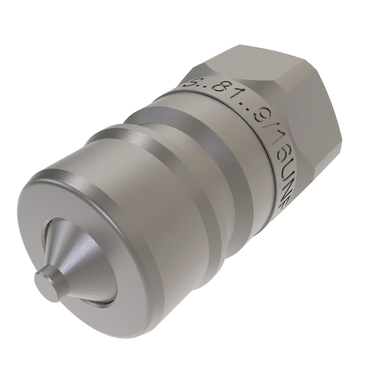 HYD. Quick-Connect Coupler, 9/16 Ma