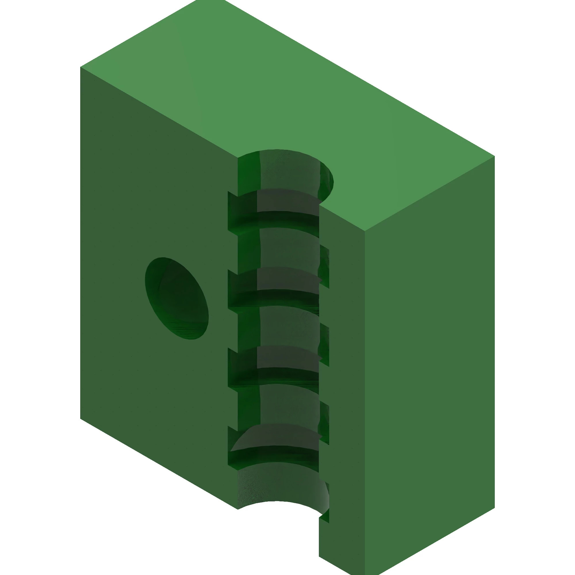 John Deere 1-Diameter Block Clamp - HXE156336