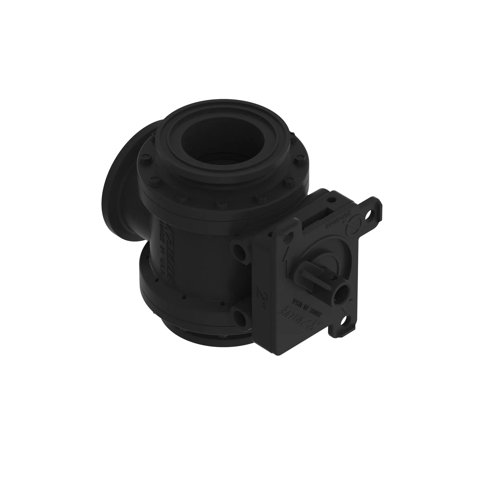 VALVE, MANUAL 3 WAY,2'' FLANGED