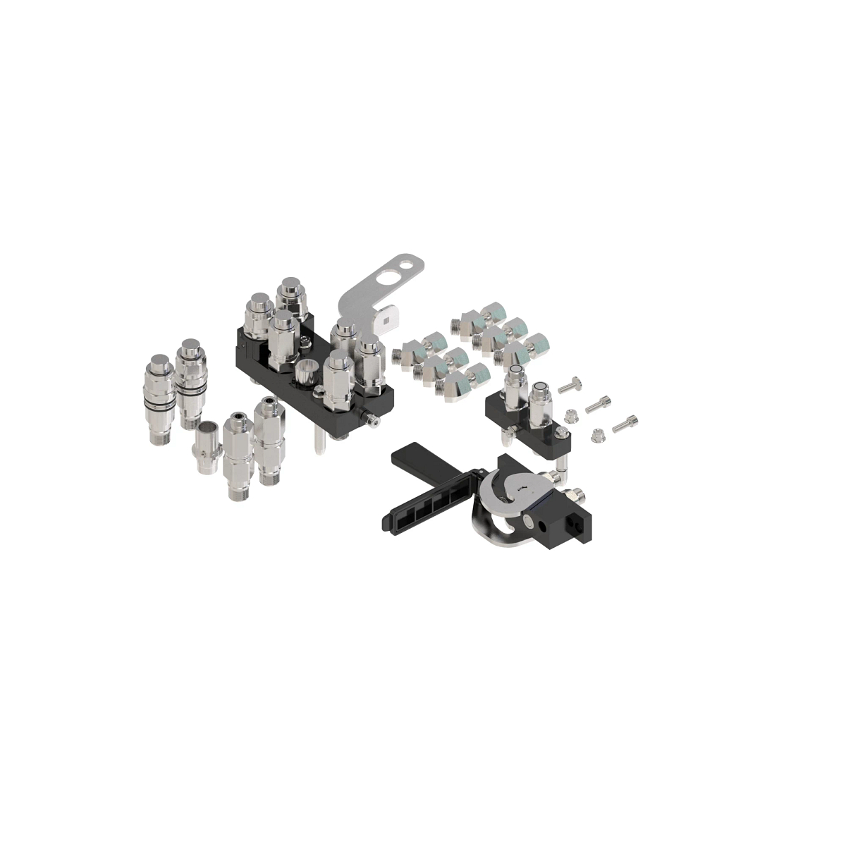 BXX10181: 3-Function Single-Point Hydraulic Quick-Connect Coupler ...