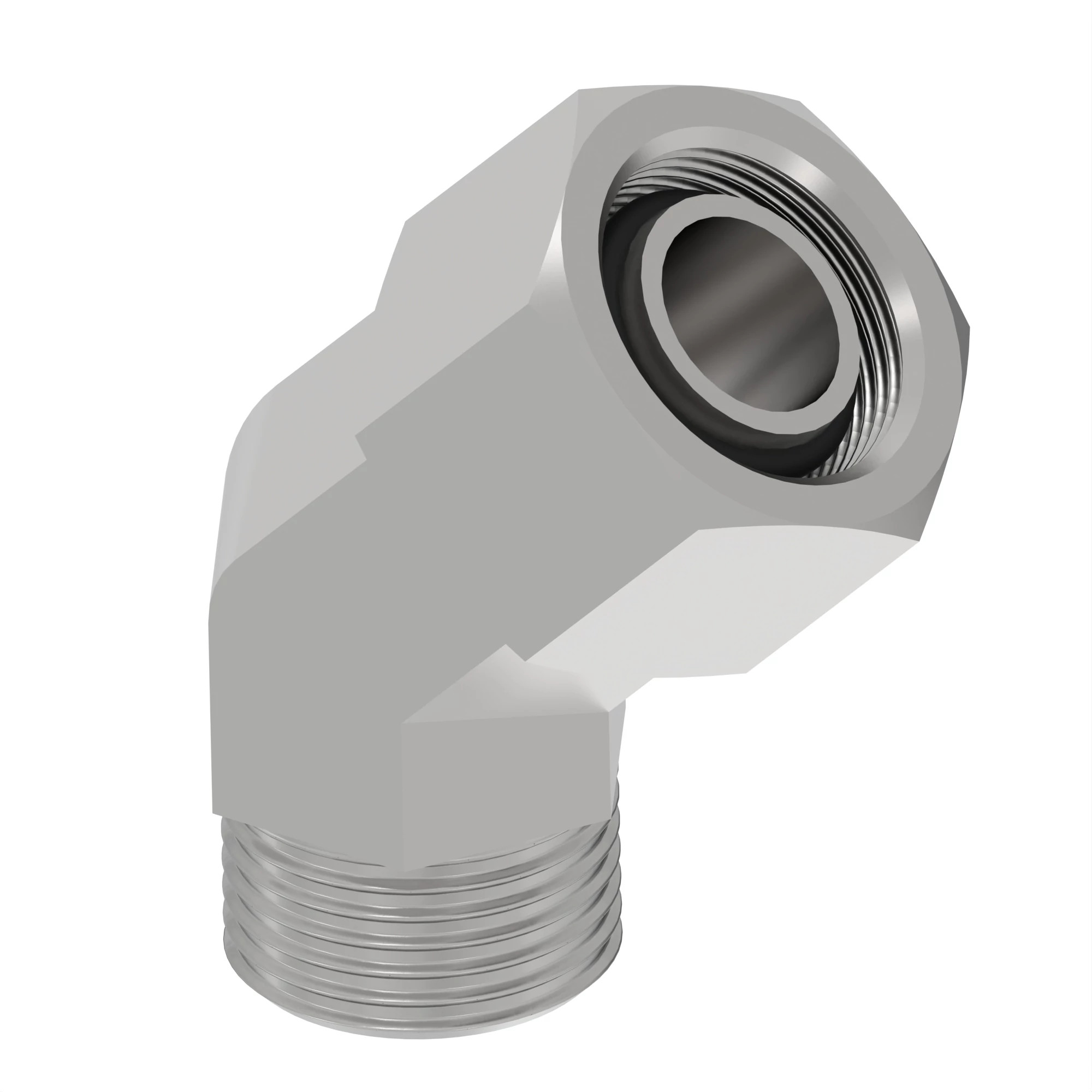 CONNECTOR, SWIVEL 45 ISO 8434-1 - S