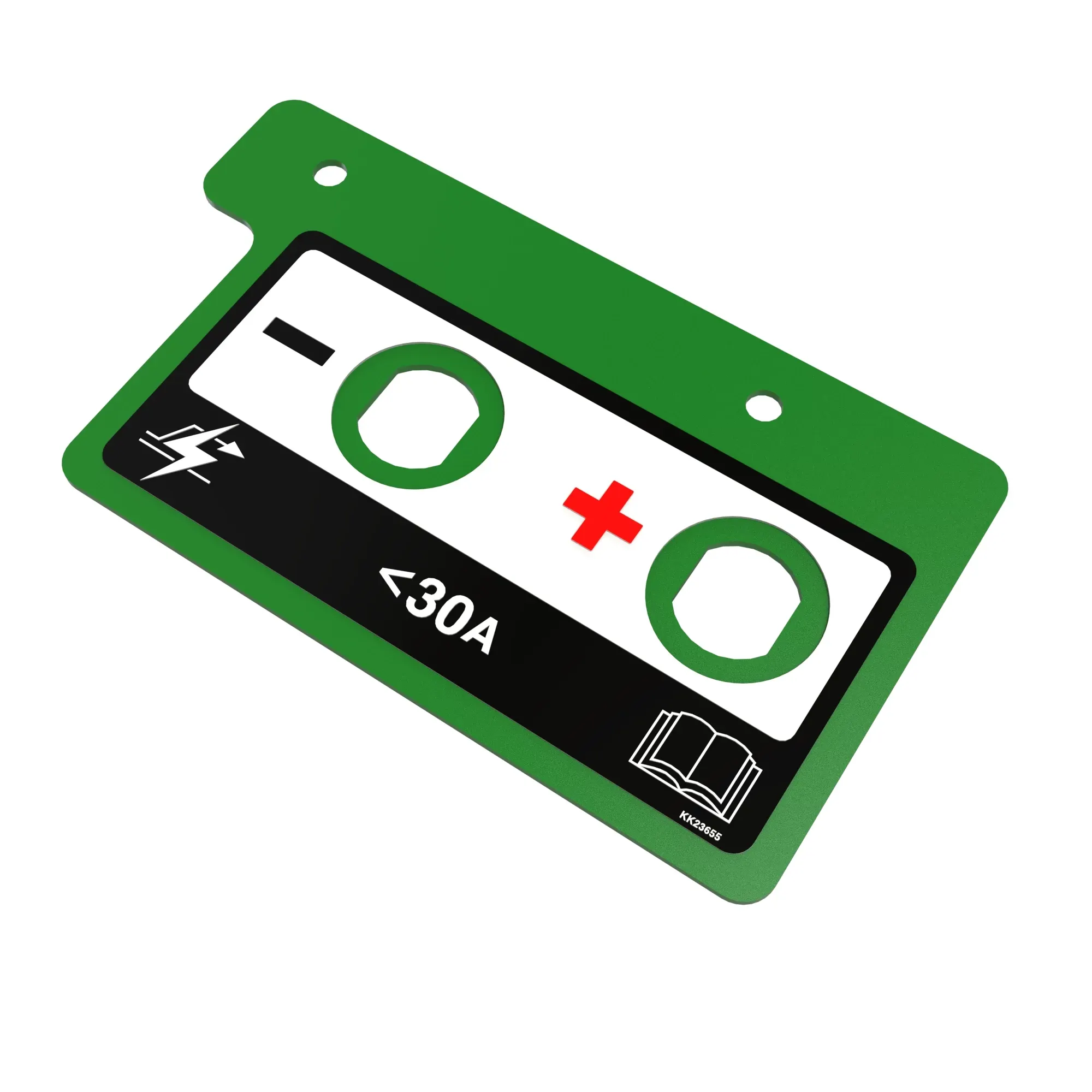 Plate, Auxiliary Terminal With Deca