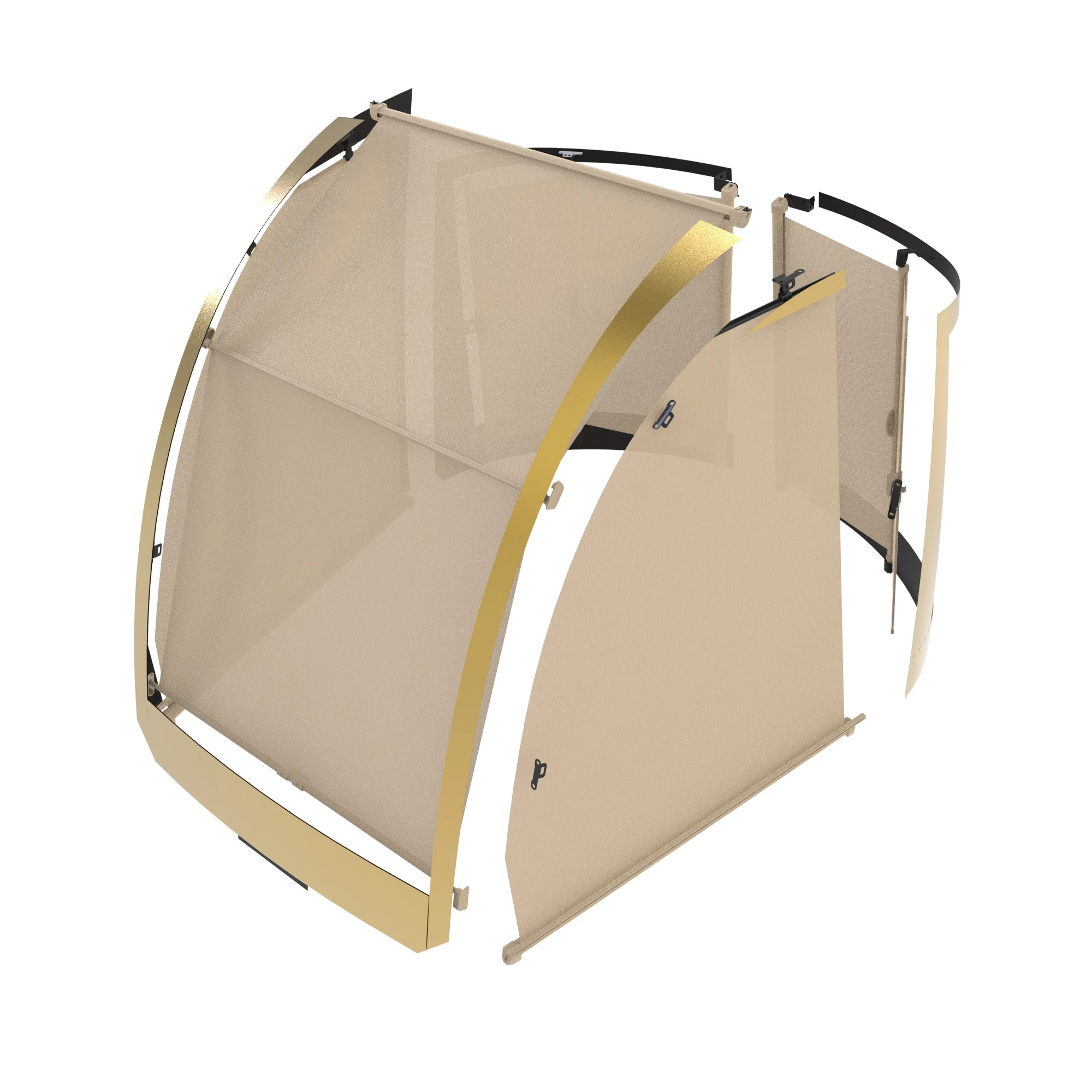 John Deere Sun Visor Kit  - F689867