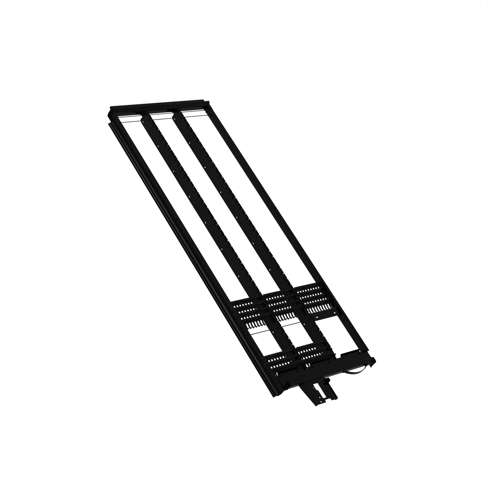 John Deere Left Side Cleaning Shoe Chaffer Element Assembly - AXE63397