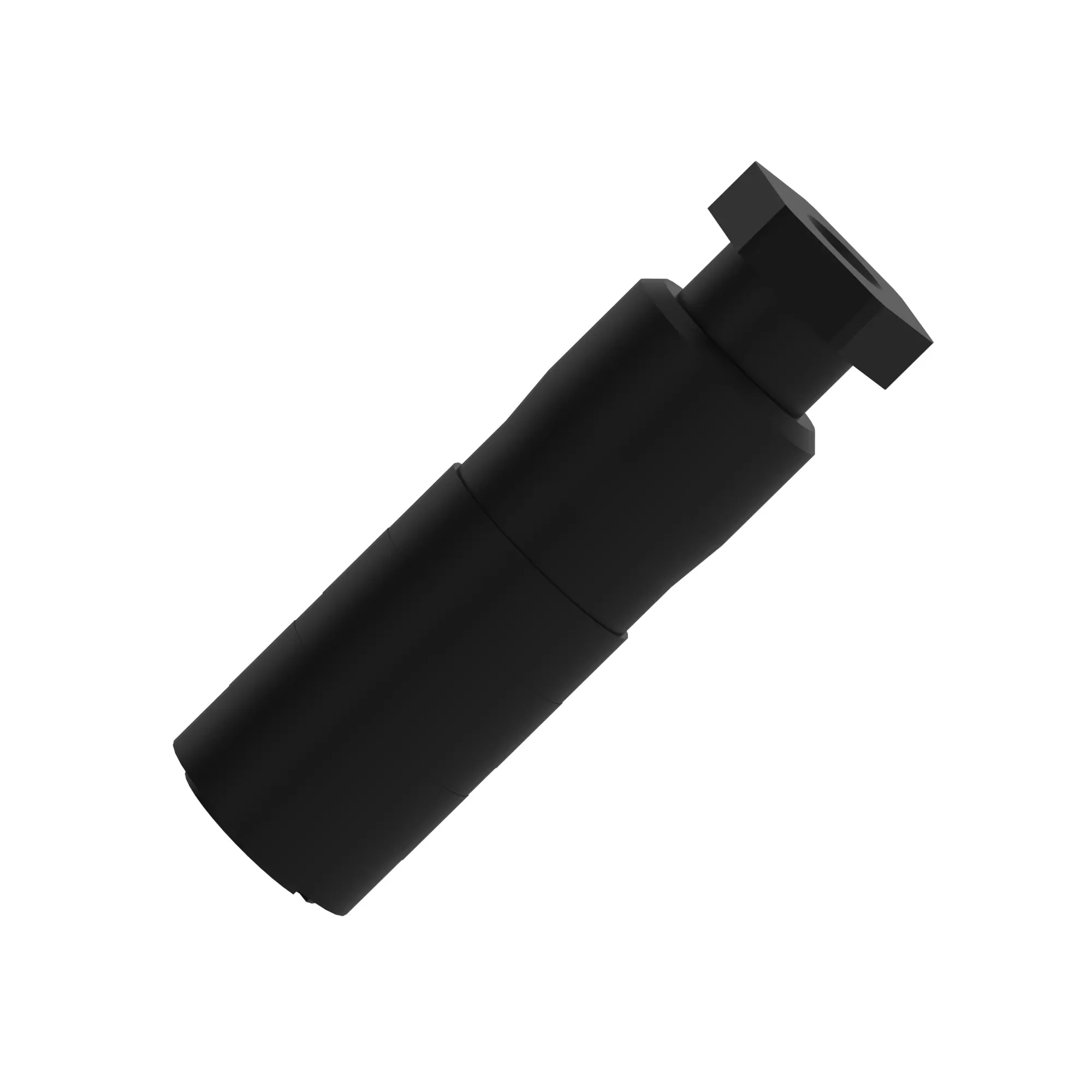 John Deere Binder Black External Electrical Connector Housing, 4 Cavities - 57M11634