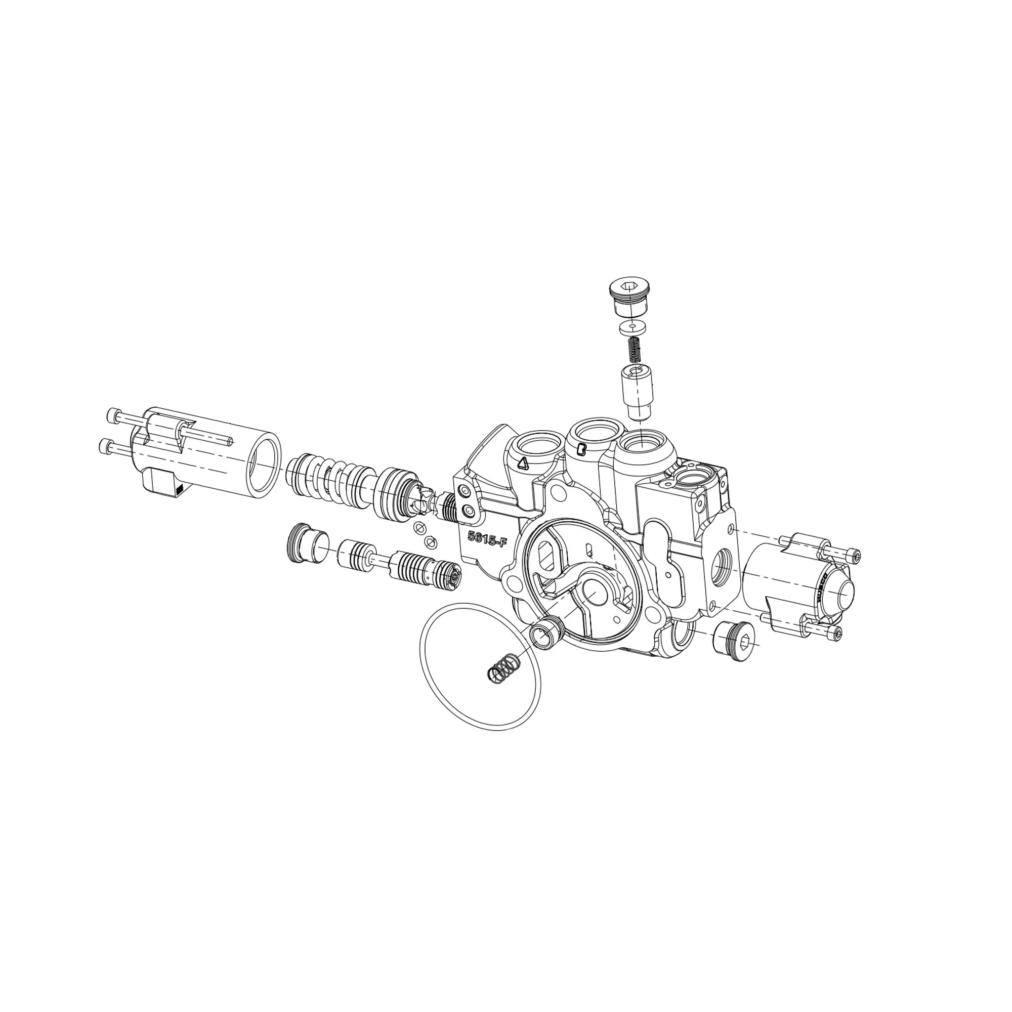 John Deere Boom Section Control Valve - AT444069