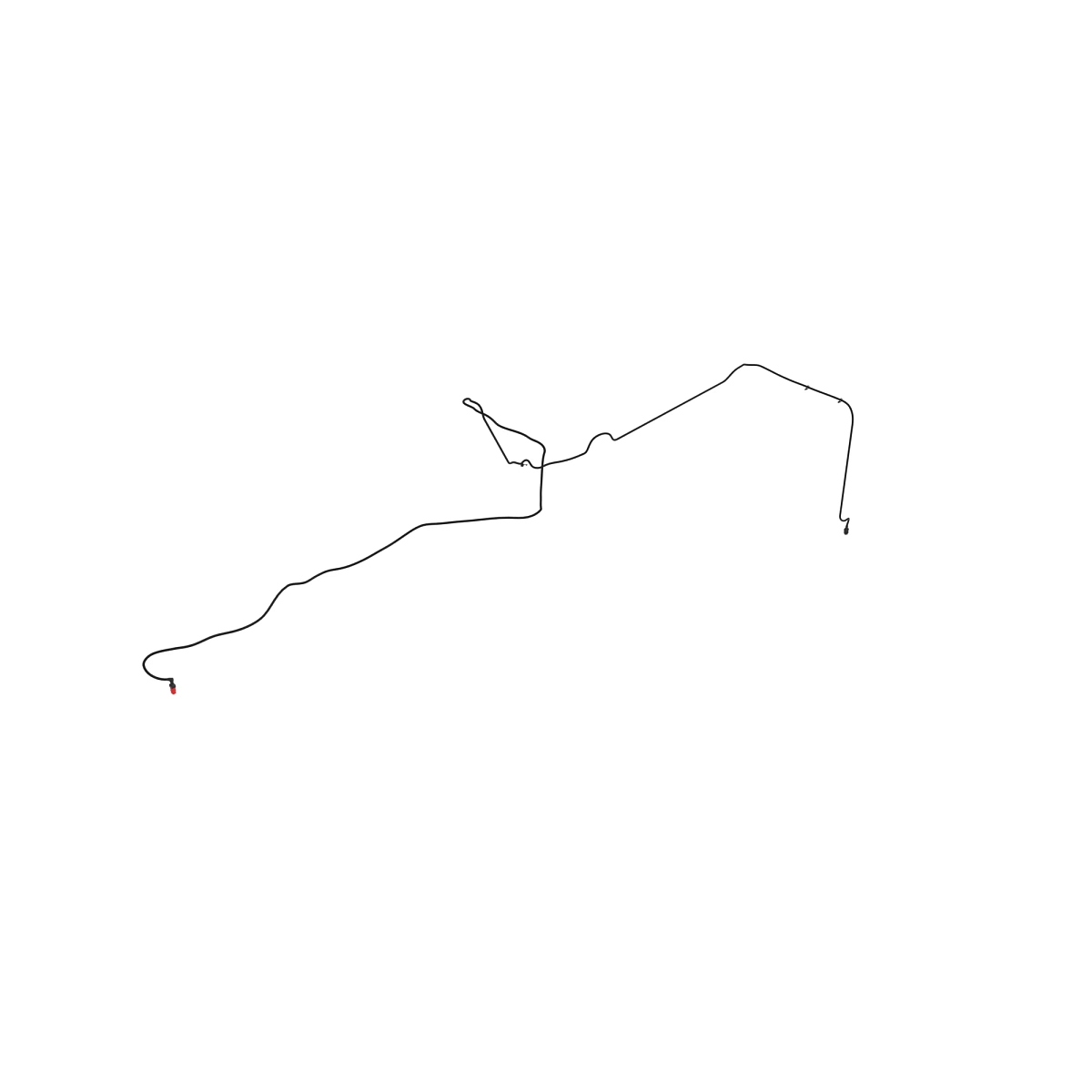Wiring Harness, Camera Cable Rearho