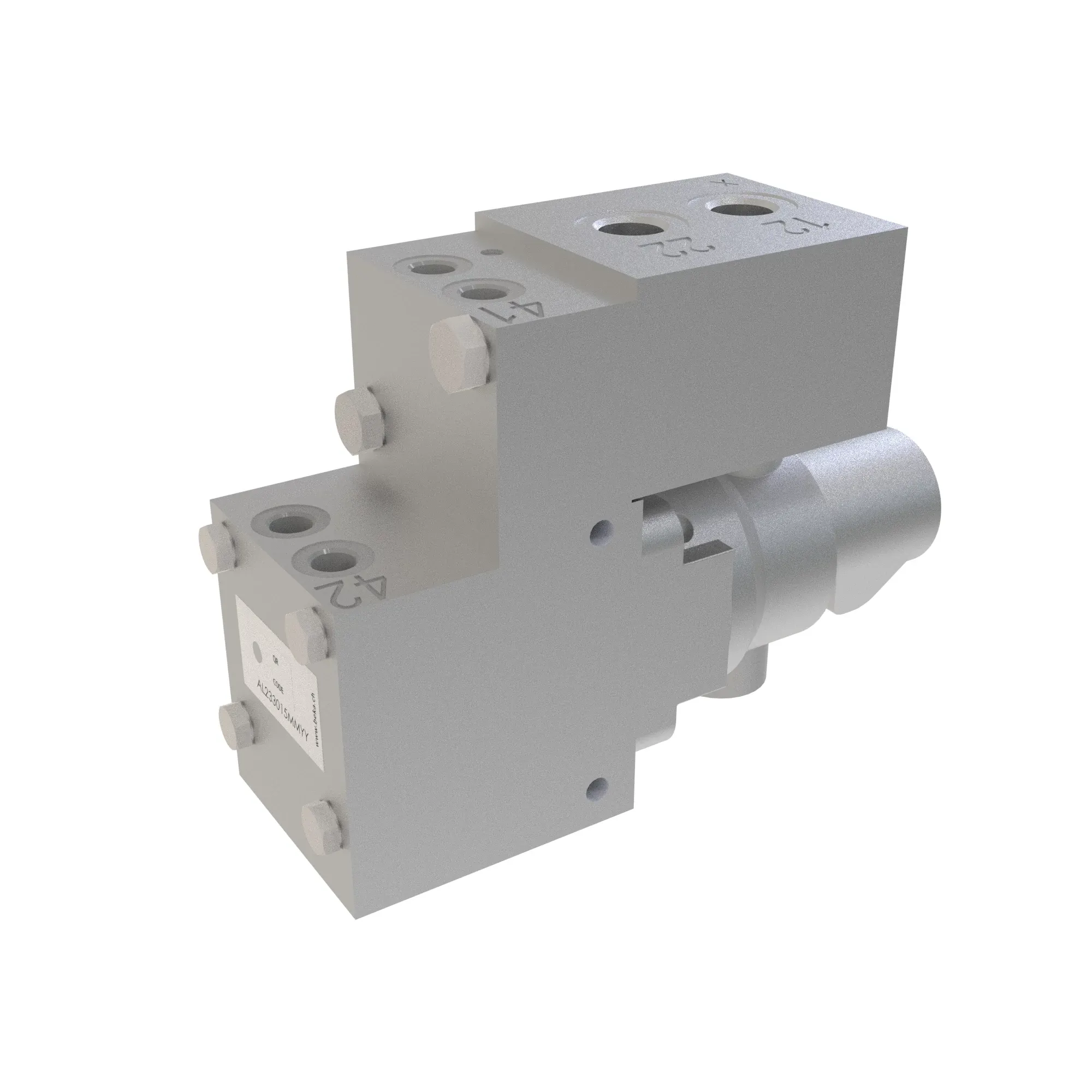 2-LINE TRAILER CONTROL VALVE 22 BAR BEKA W/ BREAK AWAY FUNCTION