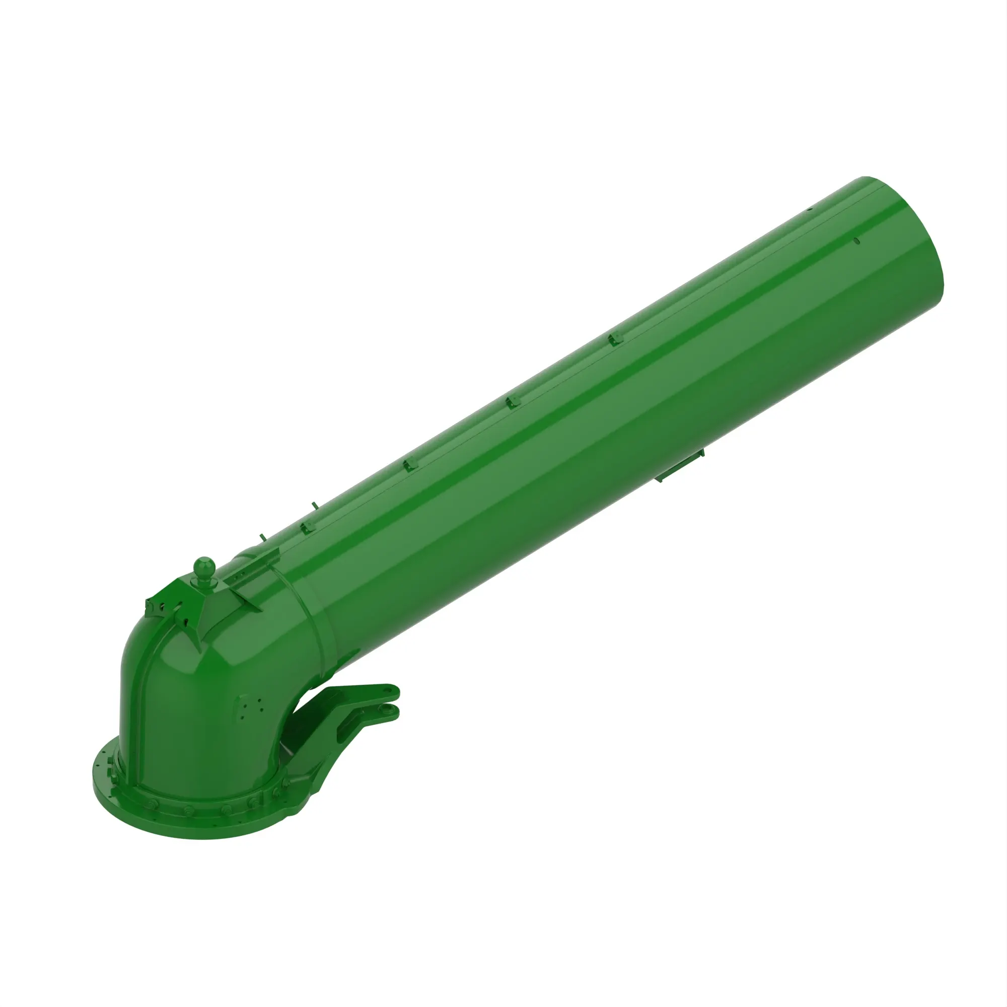 John Deere Elbow Assembly Unloading Auger Lube Housing - AXE27511