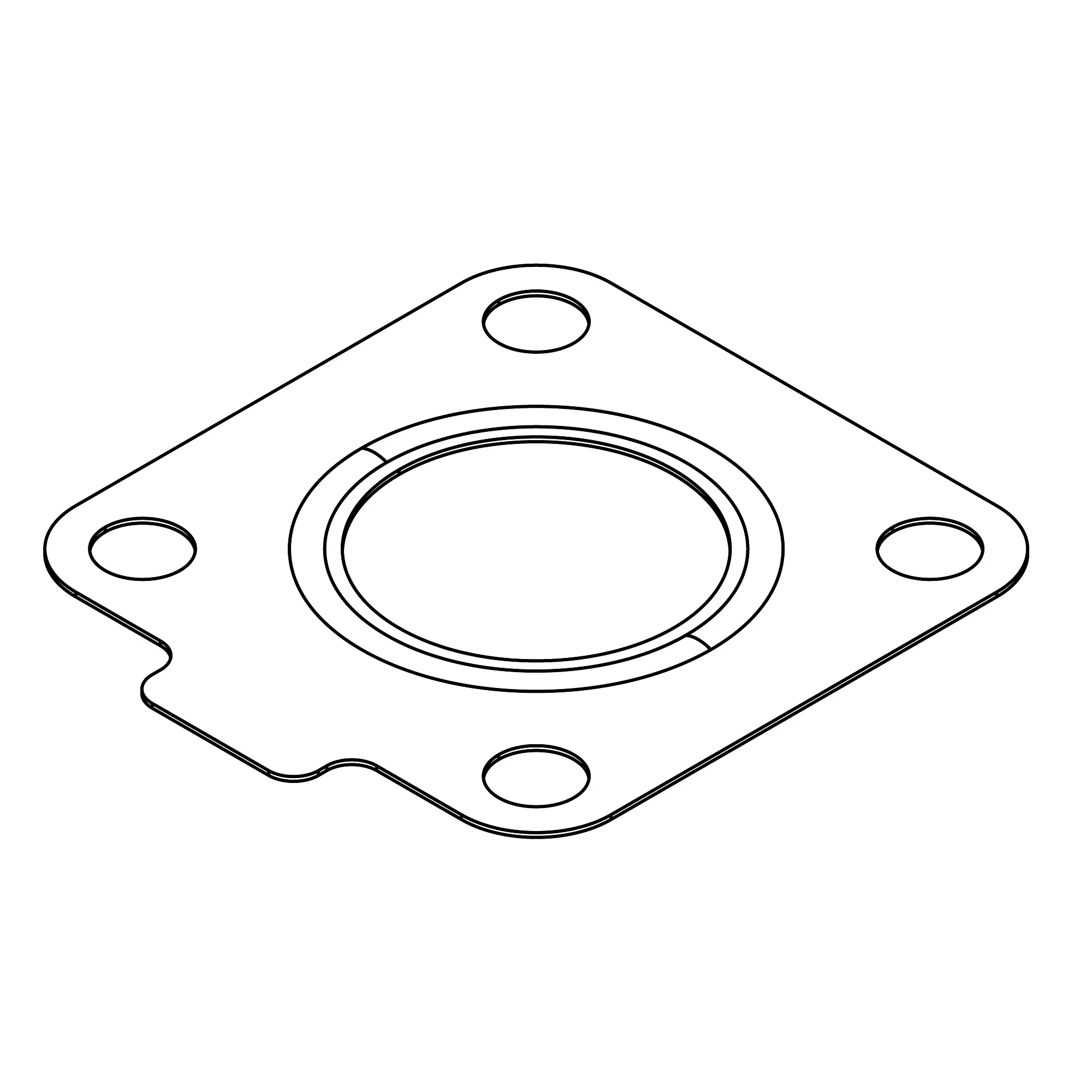 John Deere Engine Turbocharger Gasket - M811501