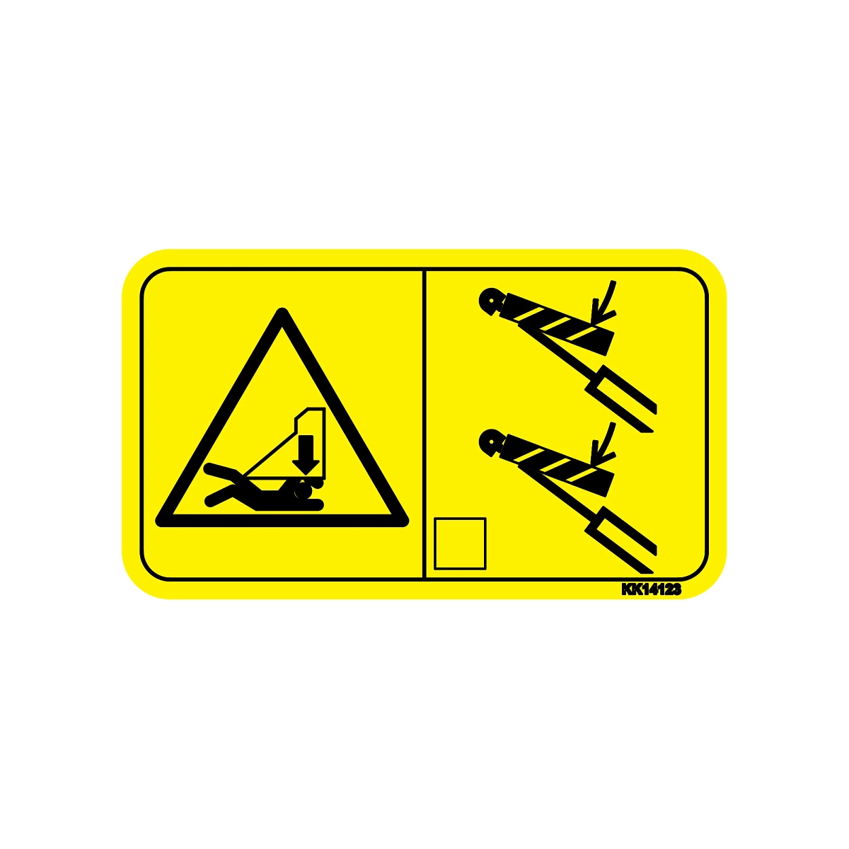 Label, Unit Dangertext Free