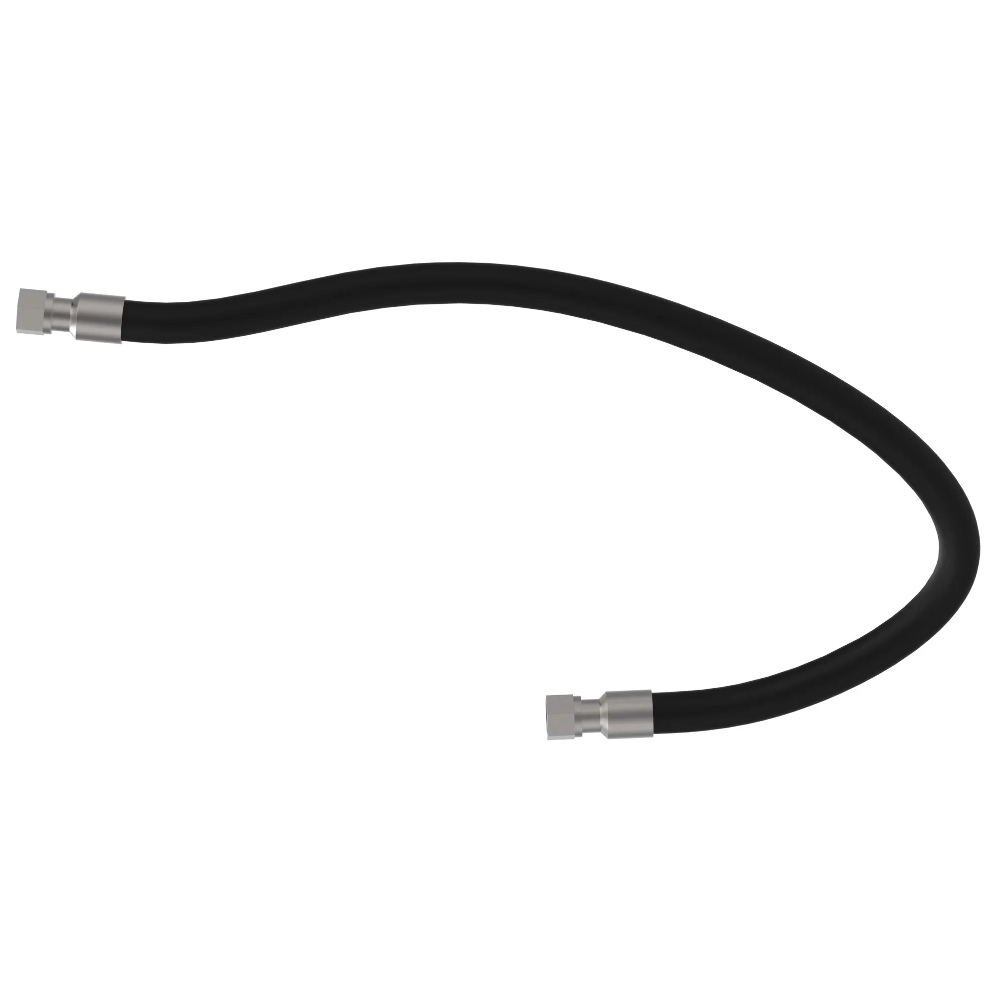 John Deere Fabricate Hydraulic Boom Valve Hose, 850 mm - F072646