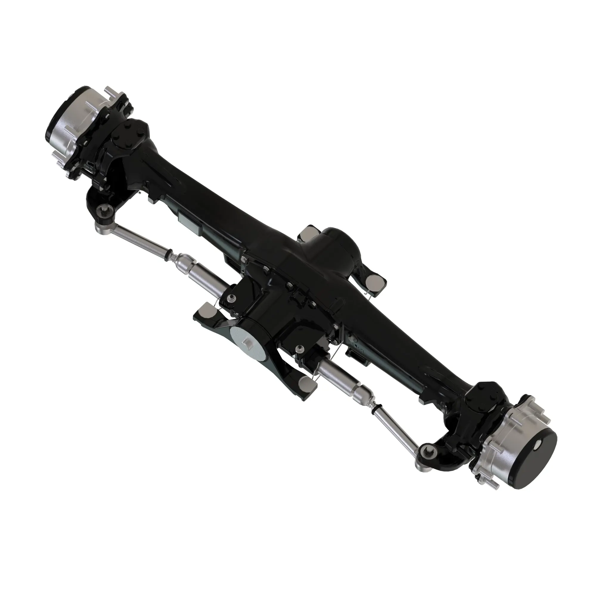 FRONT AXLE, GLOBAL MFWD AXLE, PAINTED