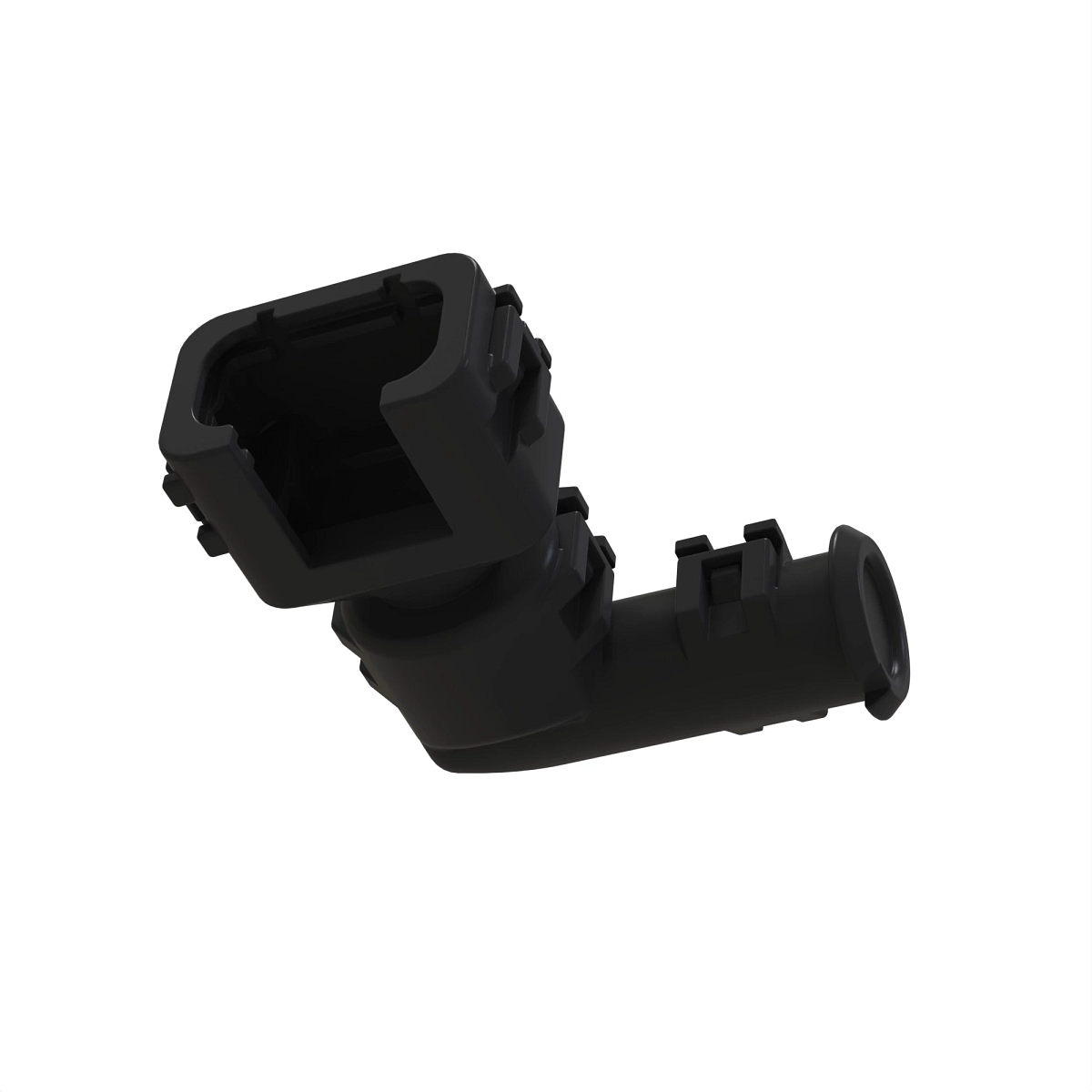 Accy Tyco AMPSEAL16 Bckshell Blk Pl