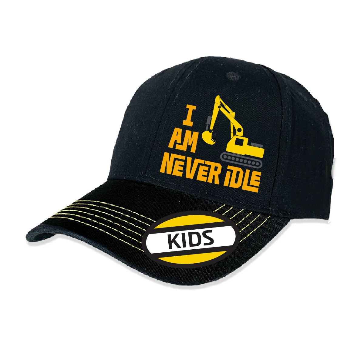 Kids I am Never Idle Hat
