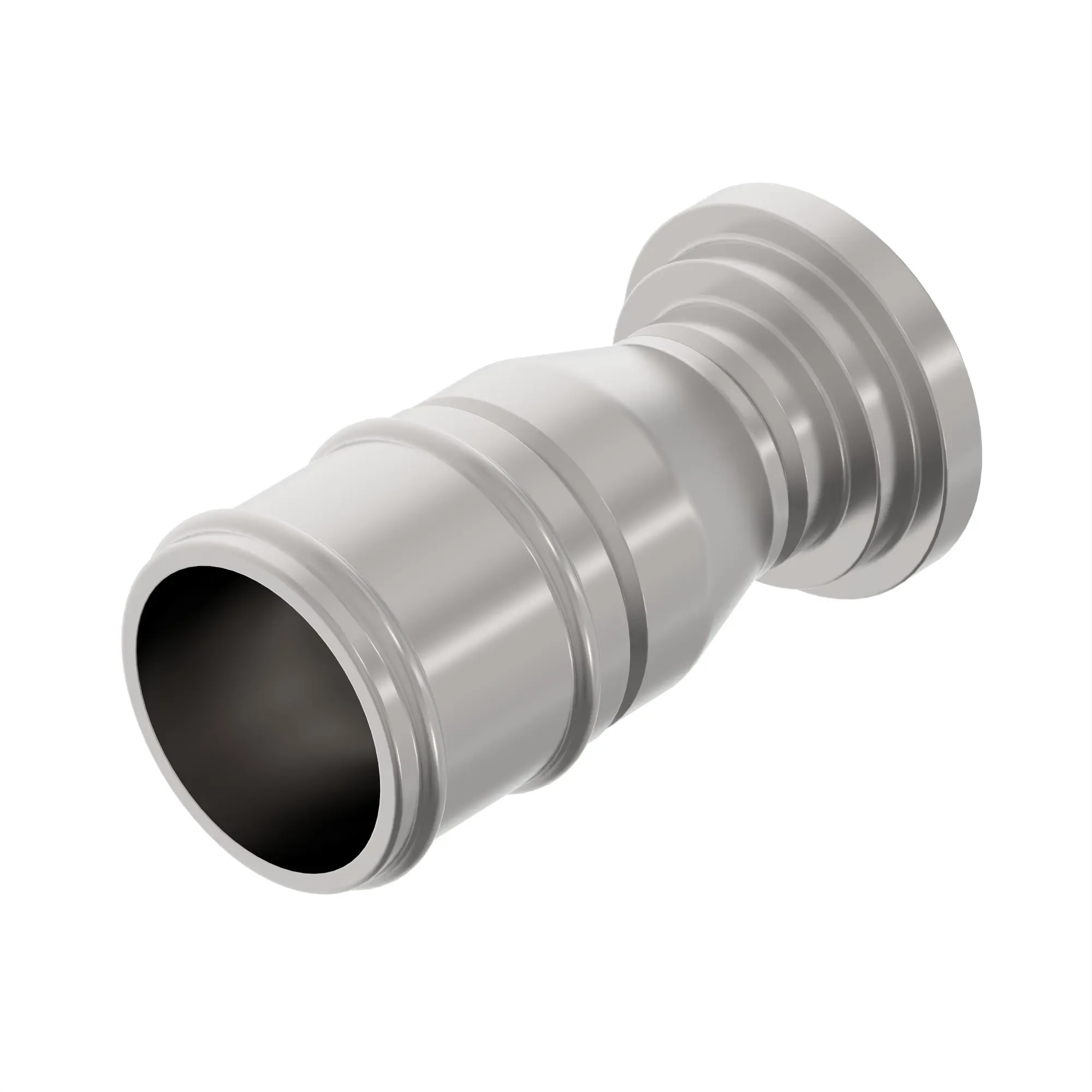 FITTING, BEADED 4-BOLT FLANGE TO BEADED END