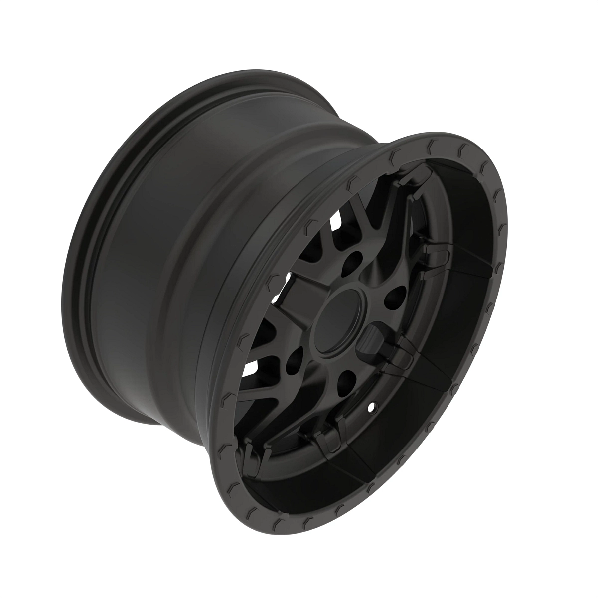 Wheel, Alloy, 14X7.5, Black EO302
