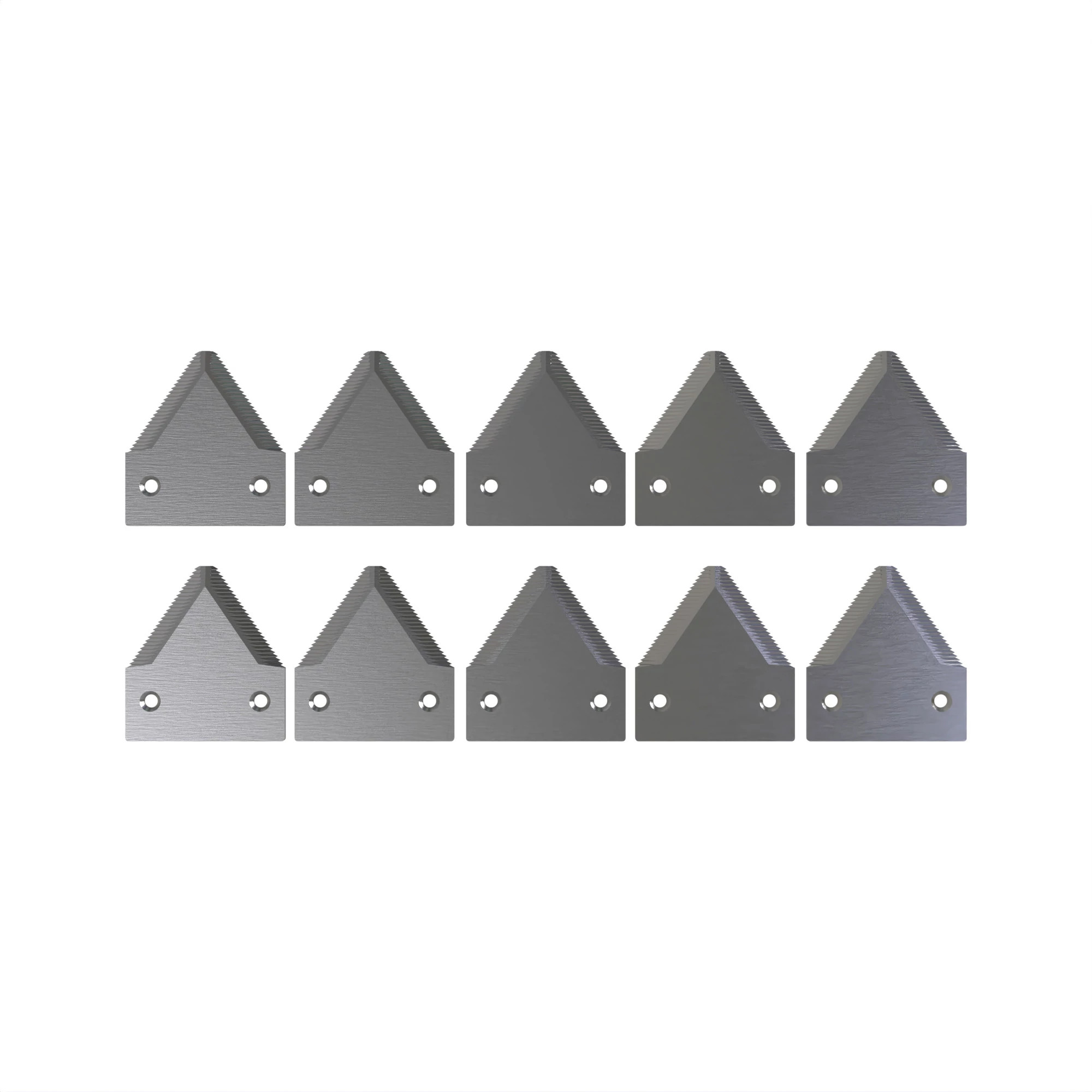 John Deere Coarse Sickle Cutterbar, 14 Serrations per Inch, Pack of 10 - AFH215267