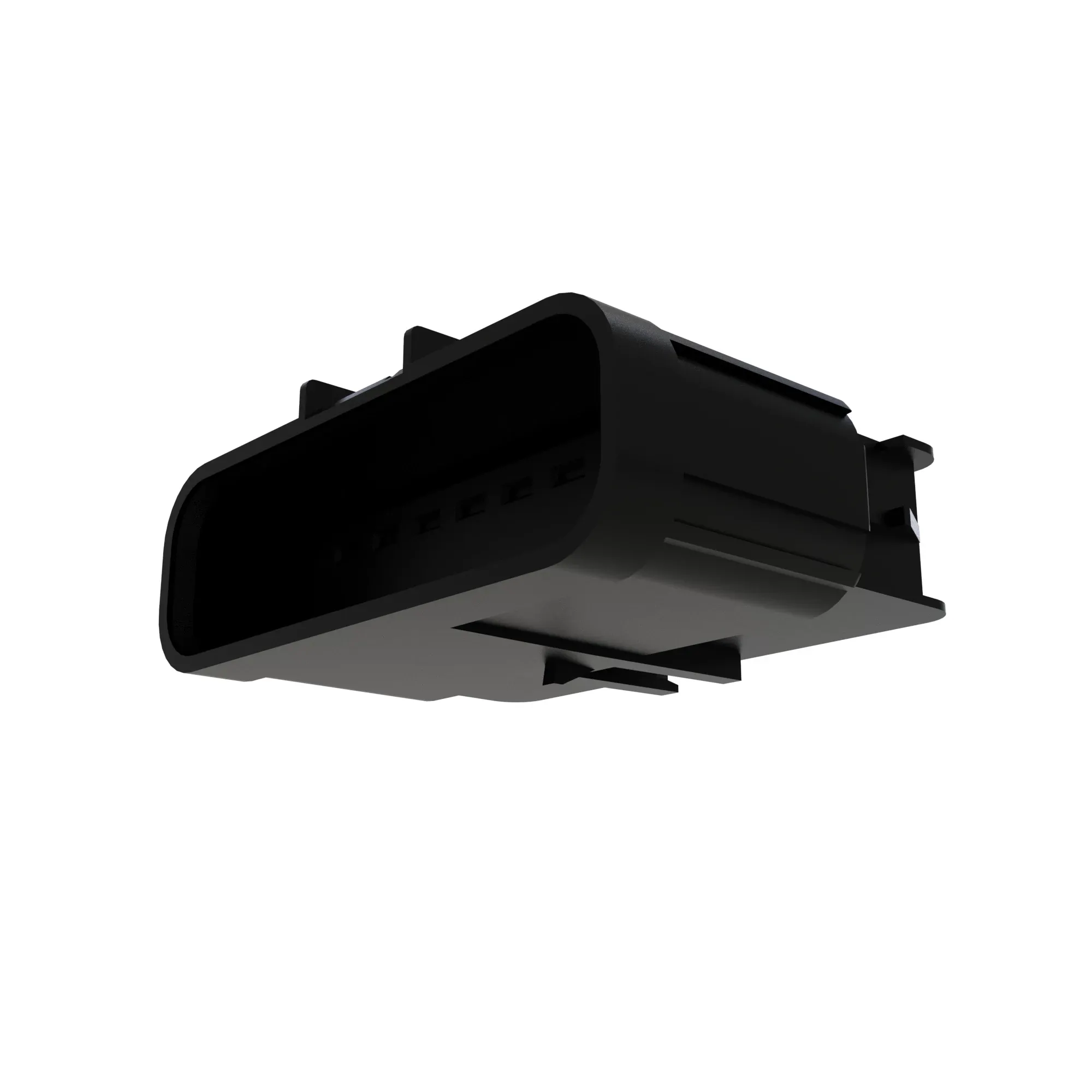 John Deere Black Internal Electrical Connector Housing, 16 Cavities - 57M8280