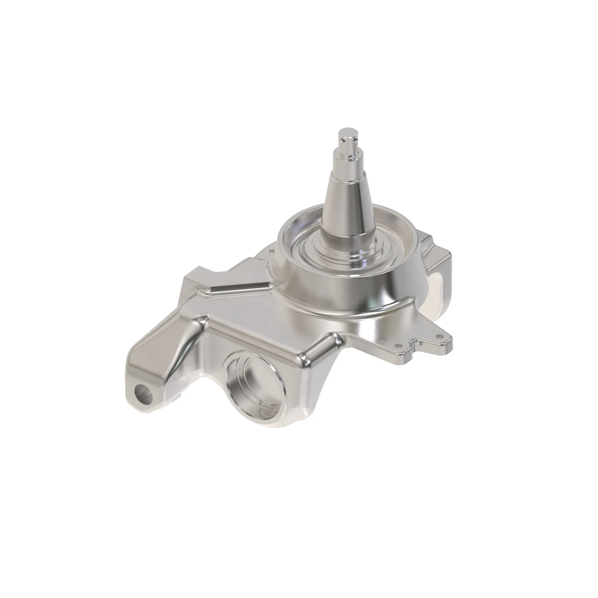 John Deere Front Wheel Hub Spindle, Left Side - AT445183