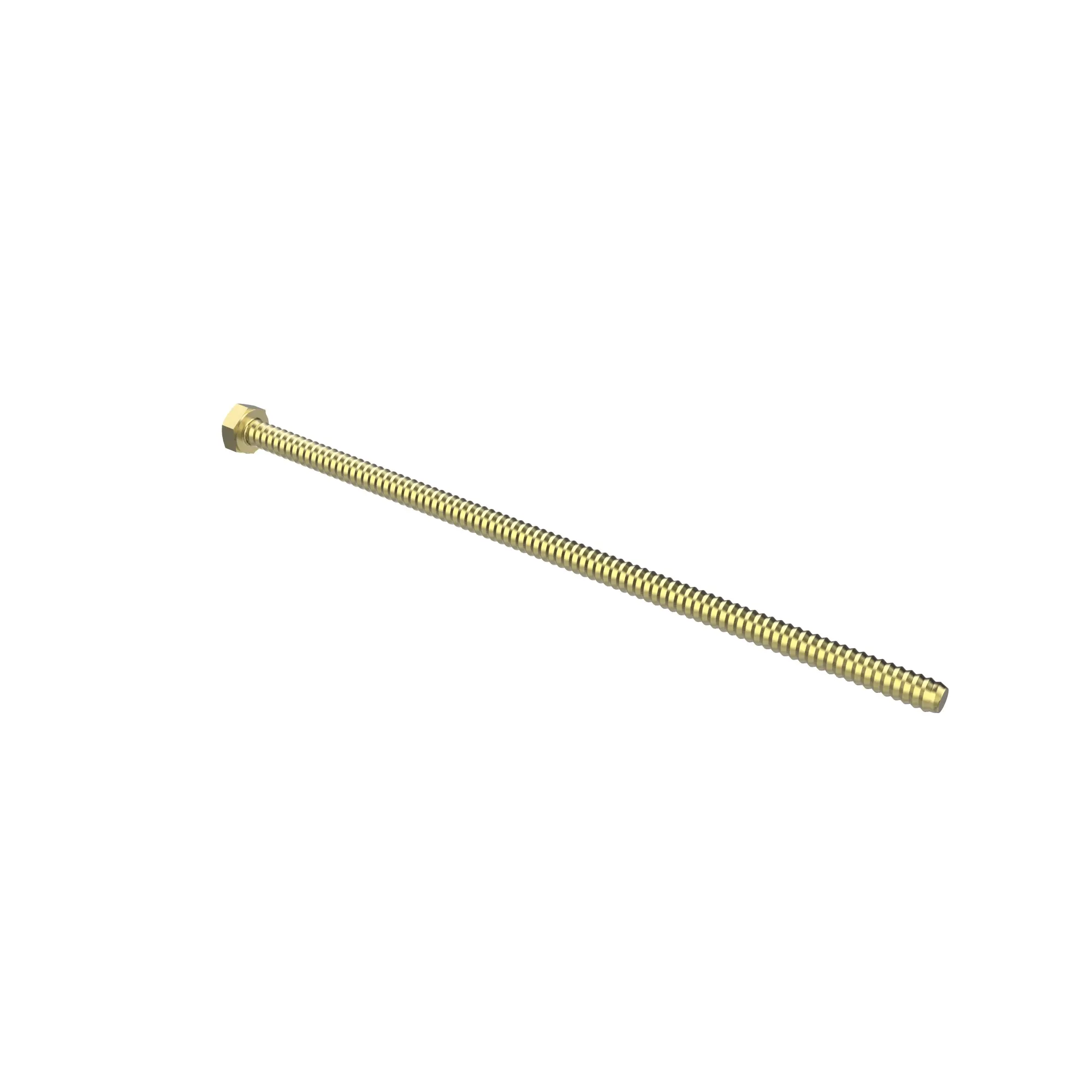 John Deere Hexagonal Head Bolt, 1/4" X 7" - 08H4804
