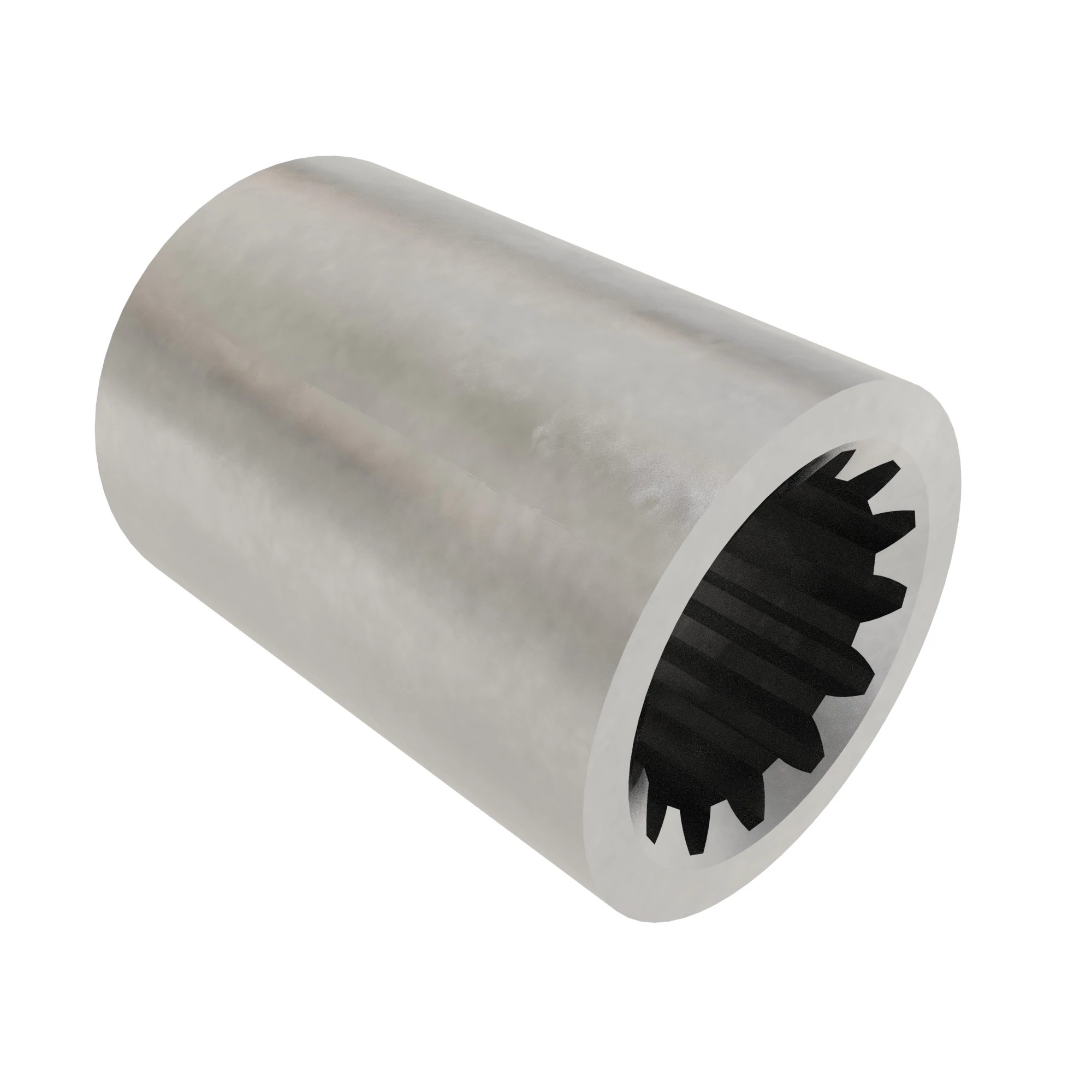 SPLINED COUPLING, COUPLING, PTO ASS