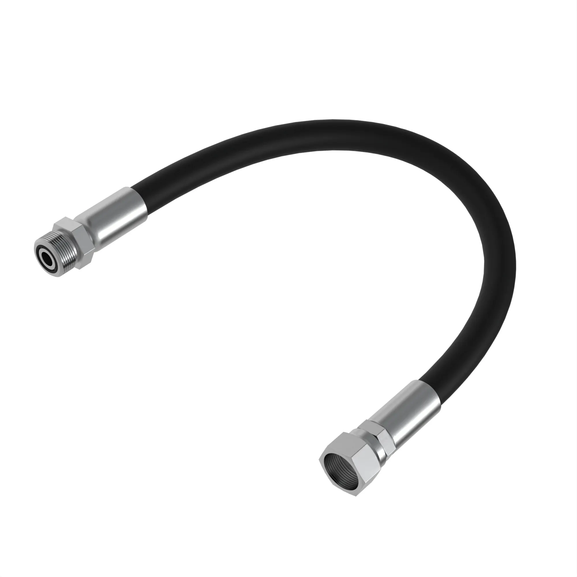 John Deere Brake Work Port Hydraulic Hose - RE322472
